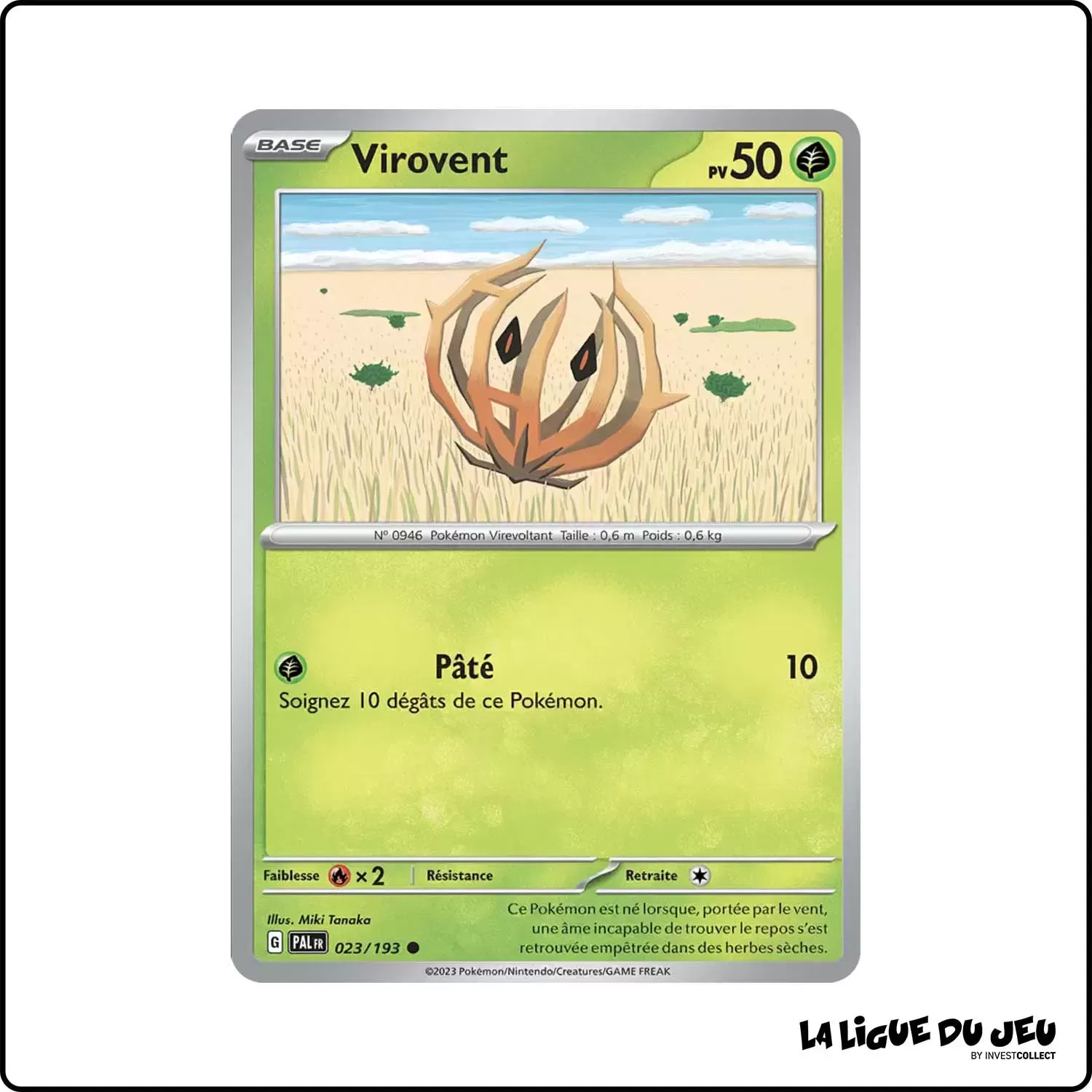 Commune - Pokemon - Évolutions à Paldea - Virovent 23/193