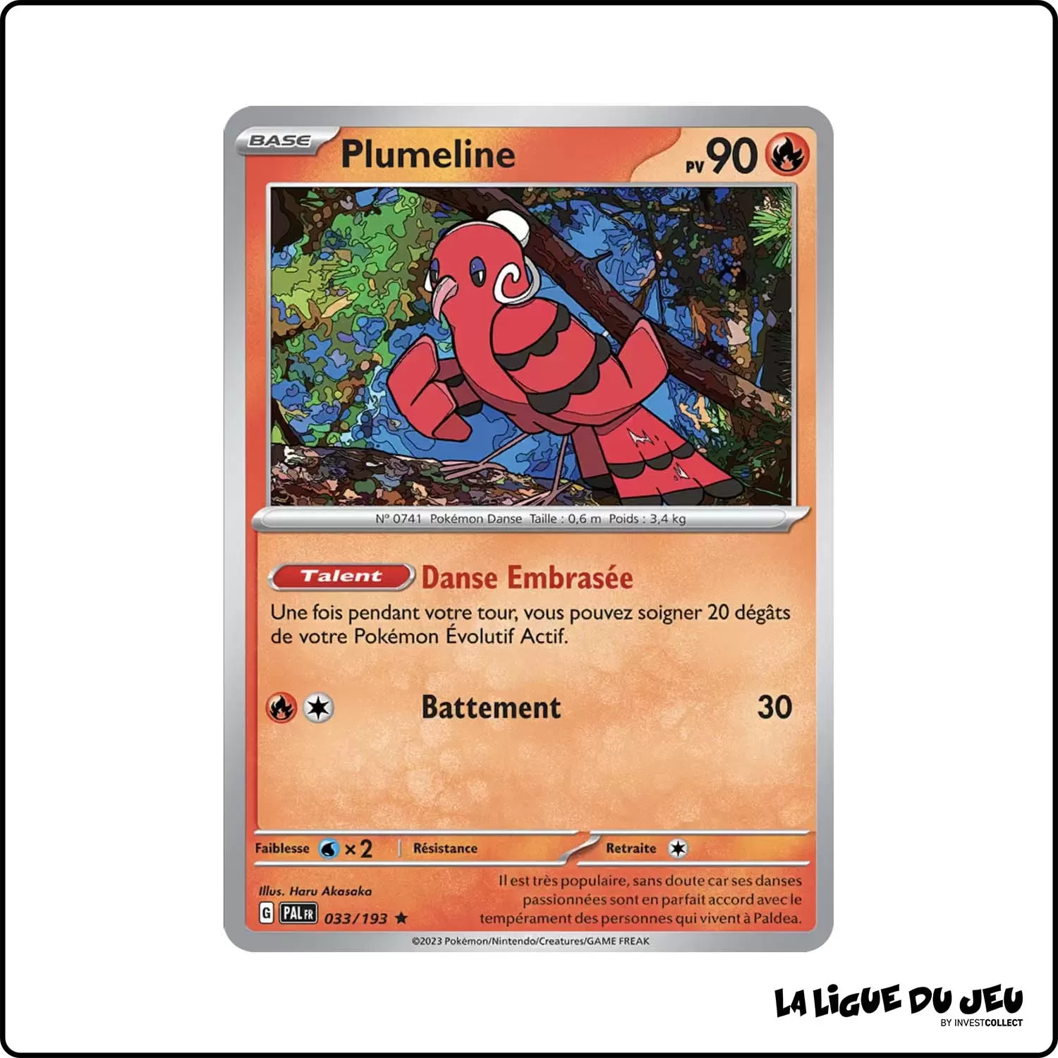 Rare - Pokemon - Évolutions à Paldea - Plumeline 33/193