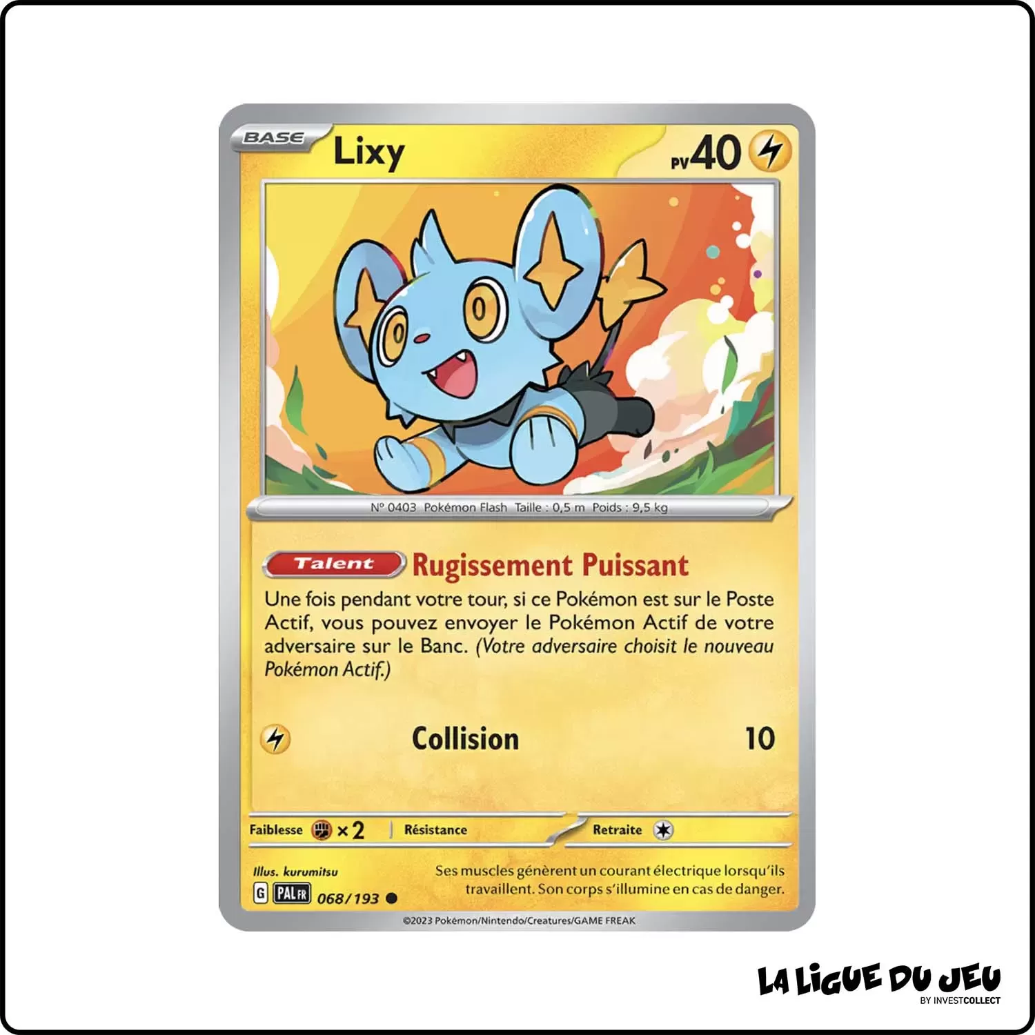 Commune - Pokemon - Évolutions à Paldea - Lixy 68/193