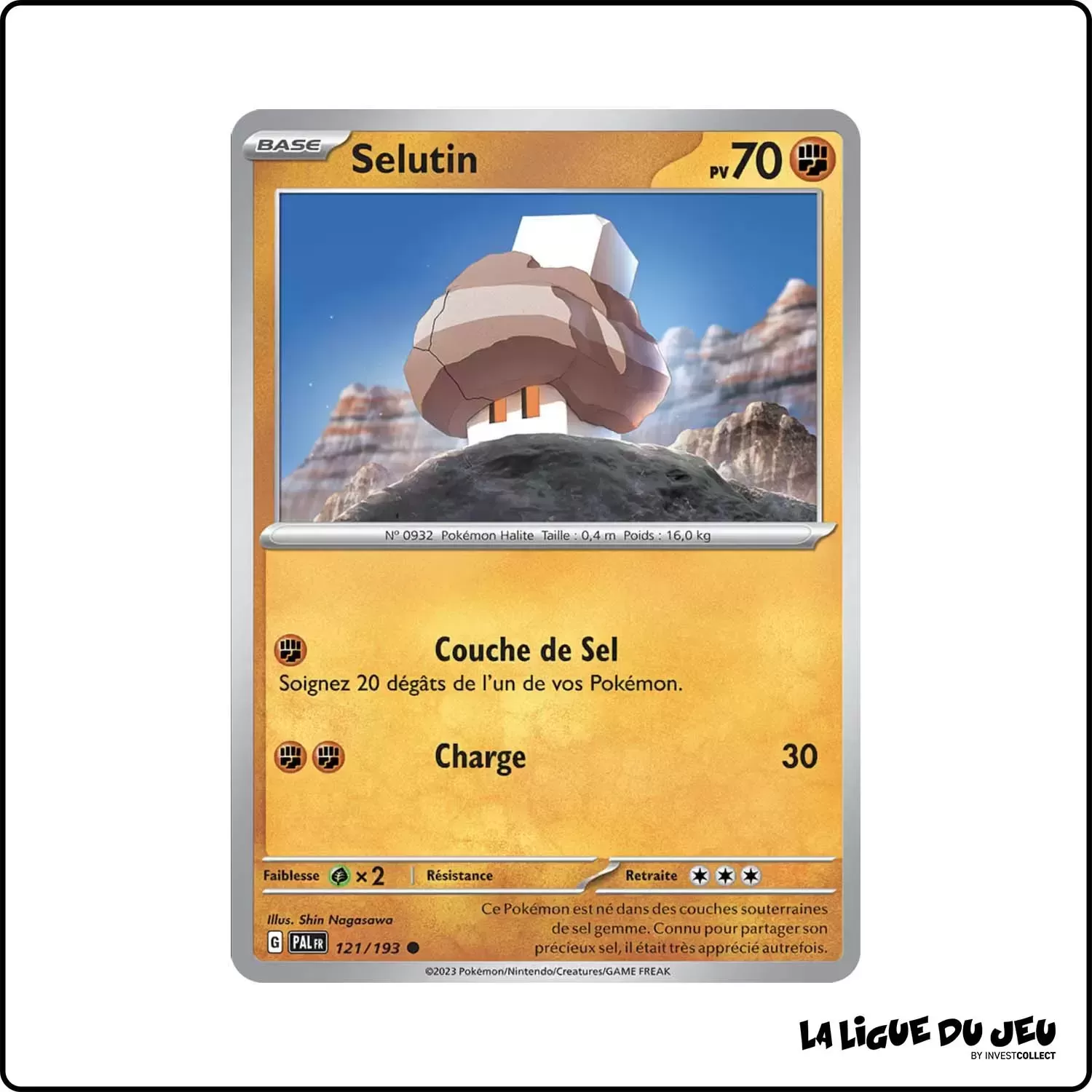 Commune - Pokemon - Évolutions à Paldea - Selutin 121/193