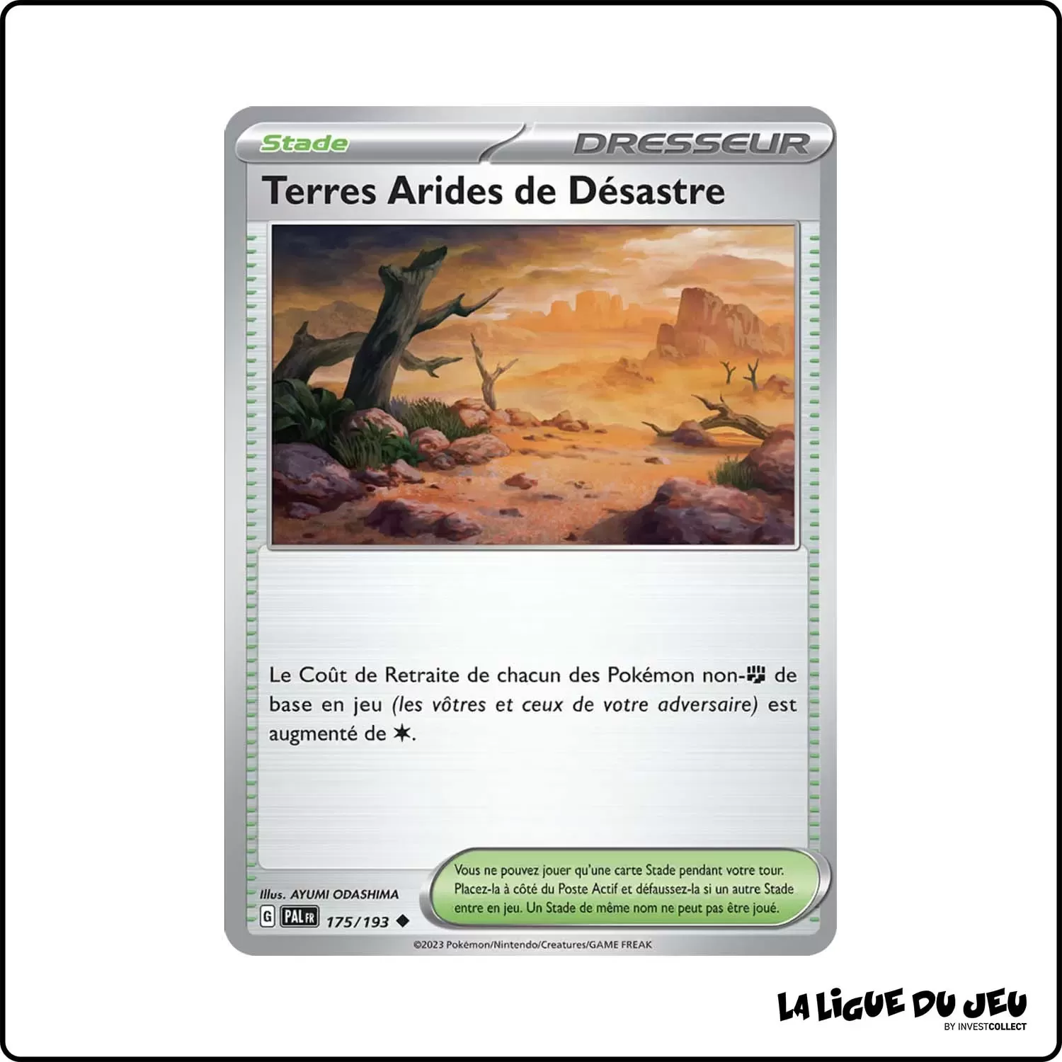 Peu commune - Pokemon - Évolutions à Paldea - Terres Arides de Désastre 175/193