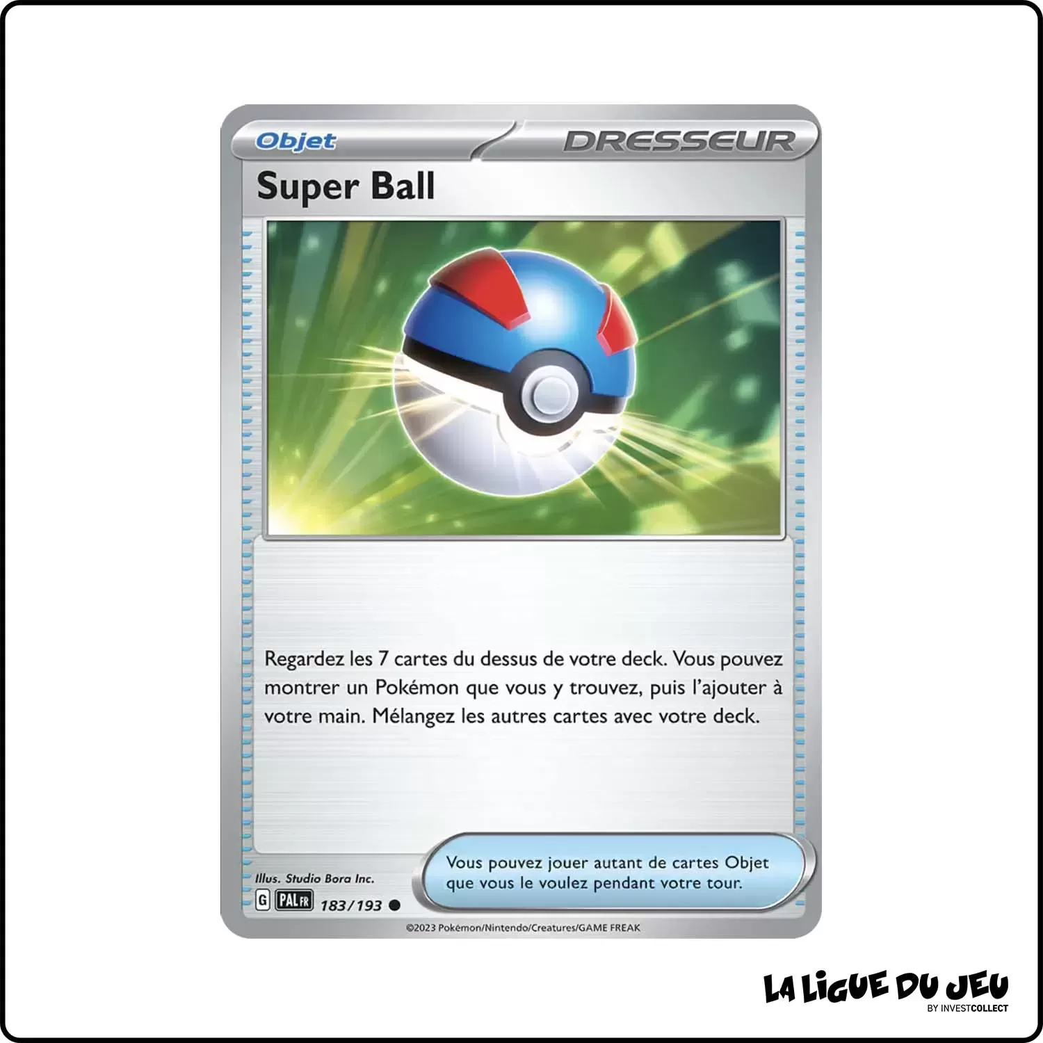 Commune - Pokemon - Évolutions à Paldea - Super Ball 183/193