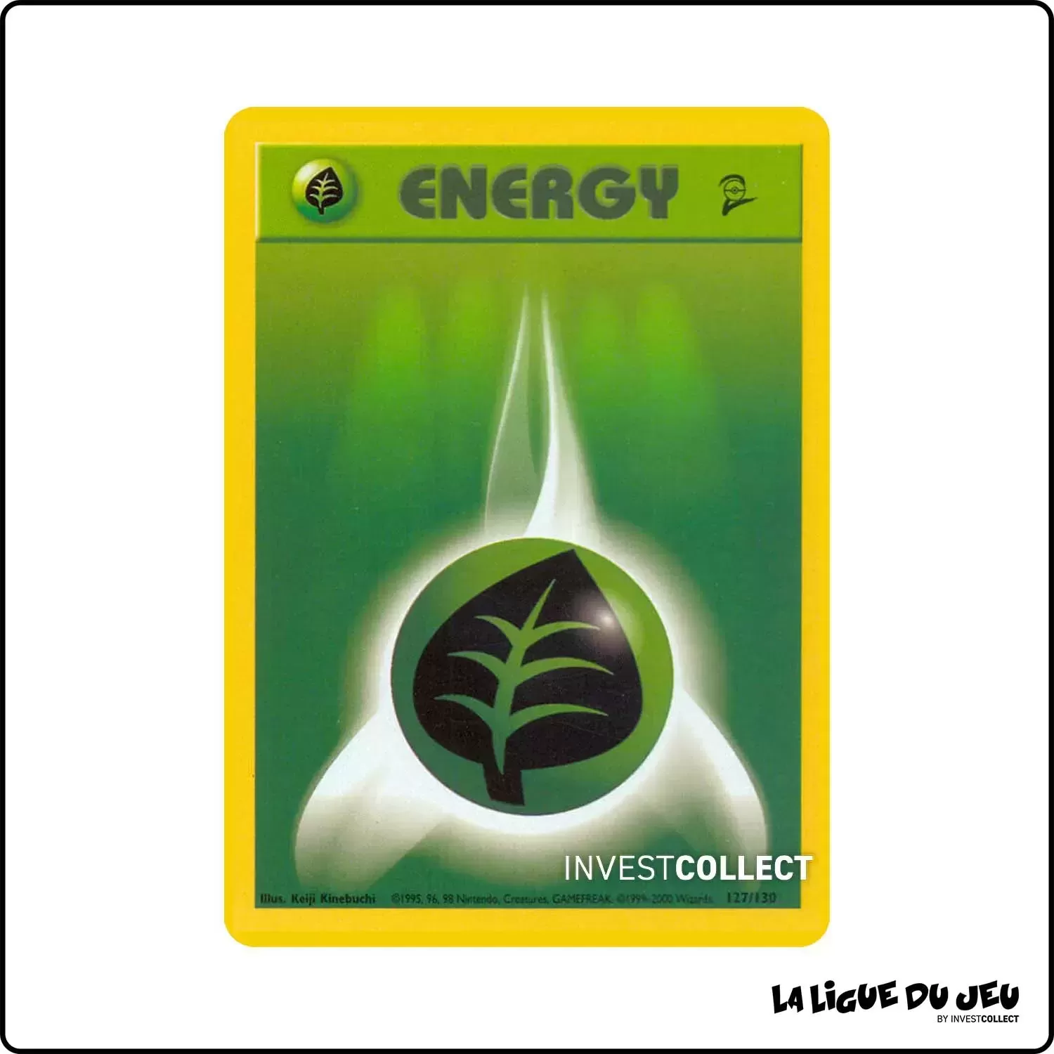 Commune - Pokemon - Base Set 2 - Grass Energy 127/130 Wizards - 1