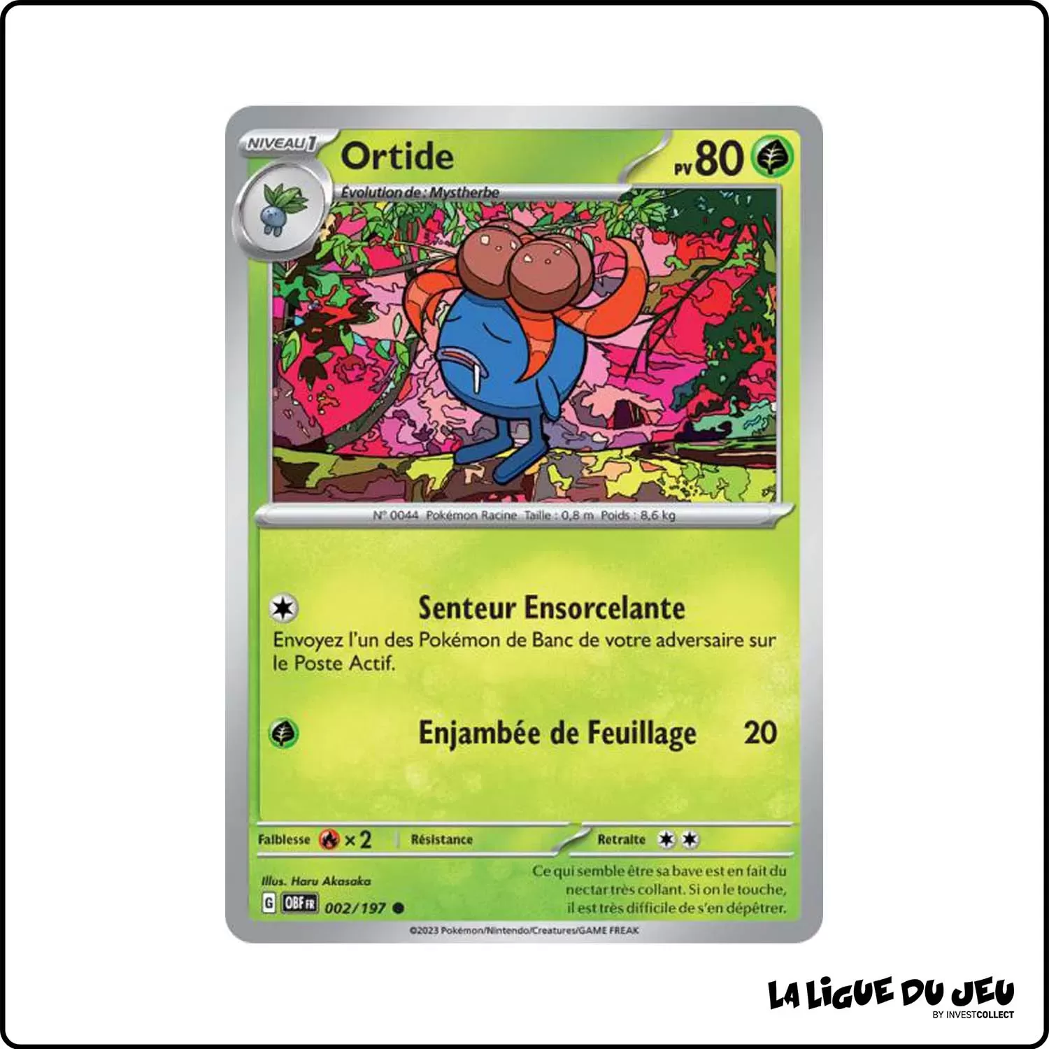 Commune - Pokemon - Flammes Obsidiennes - Ortide 2/197