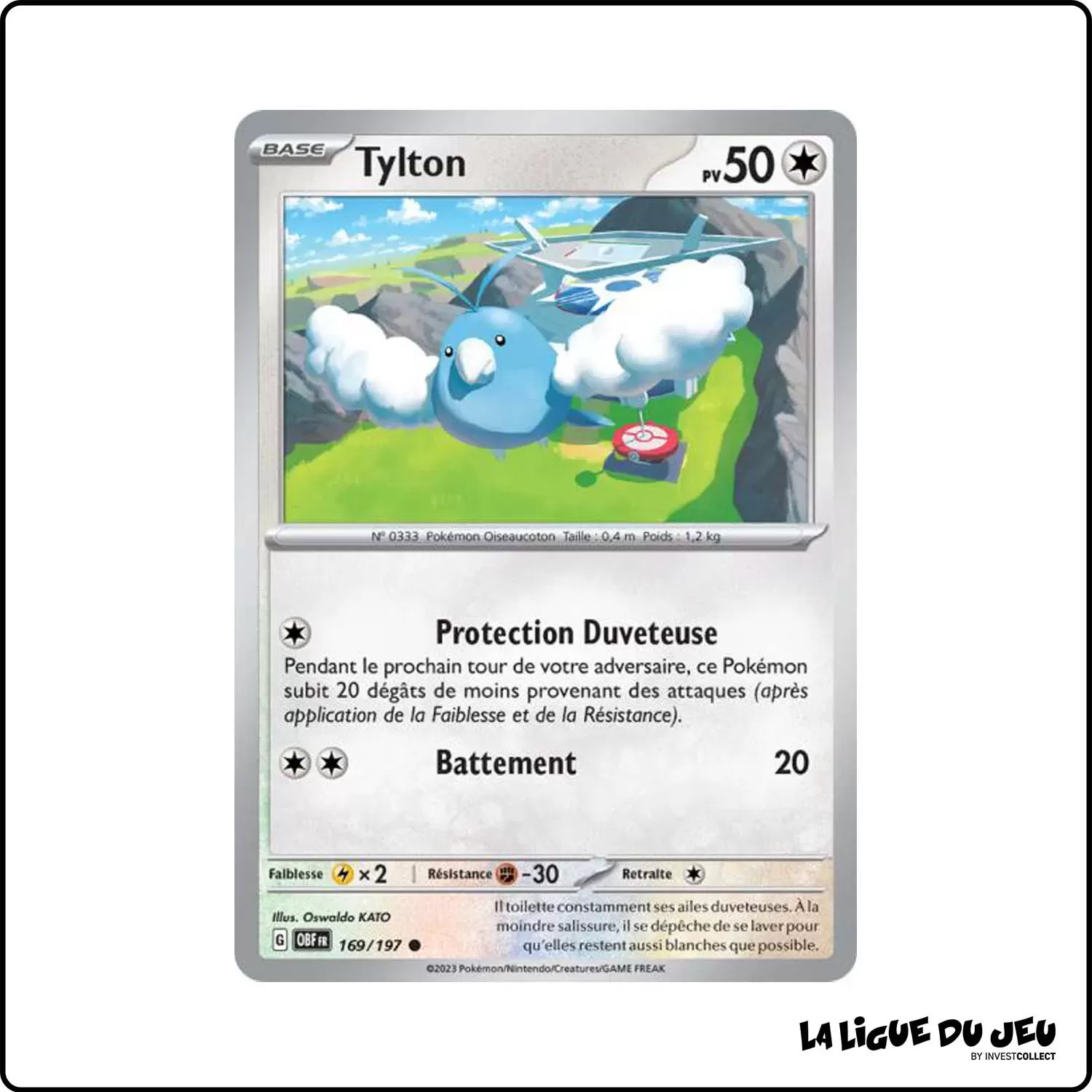 Commune - Pokemon - Flammes Obsidiennes - Tylton 169/197