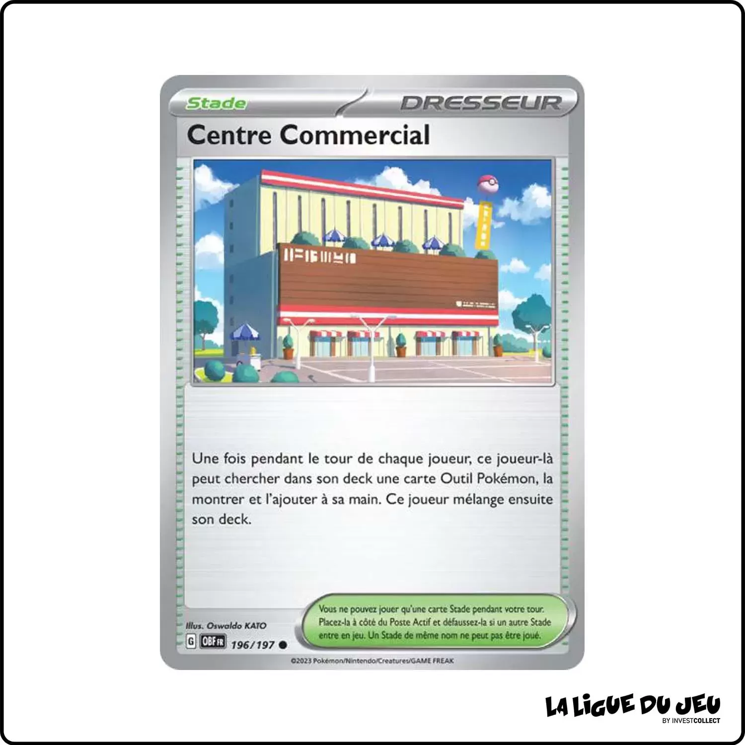 Commune - Pokemon - Flammes Obsidiennes - Centre Commercial 196/197