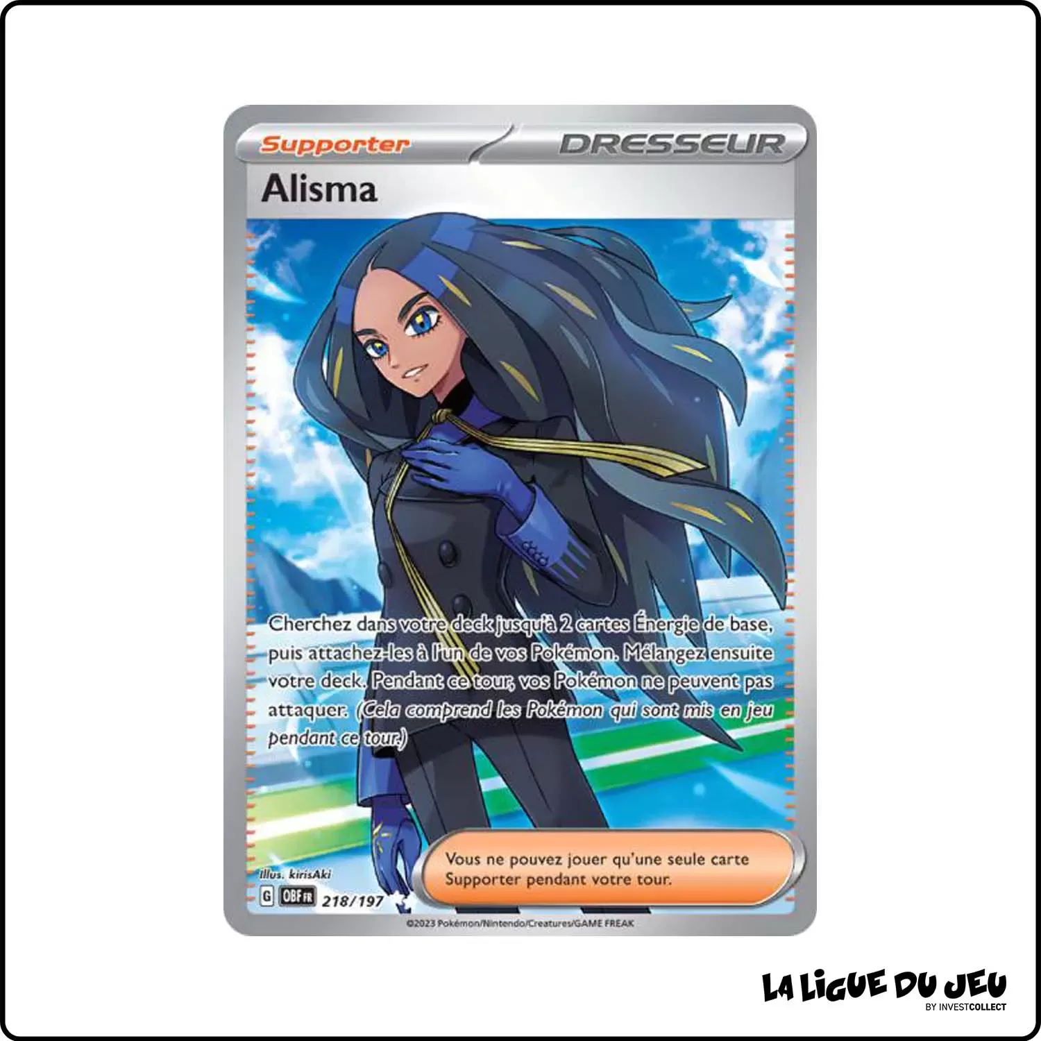 Ultra - Pokemon - Flammes Obsidiennes - Alisma 218/197