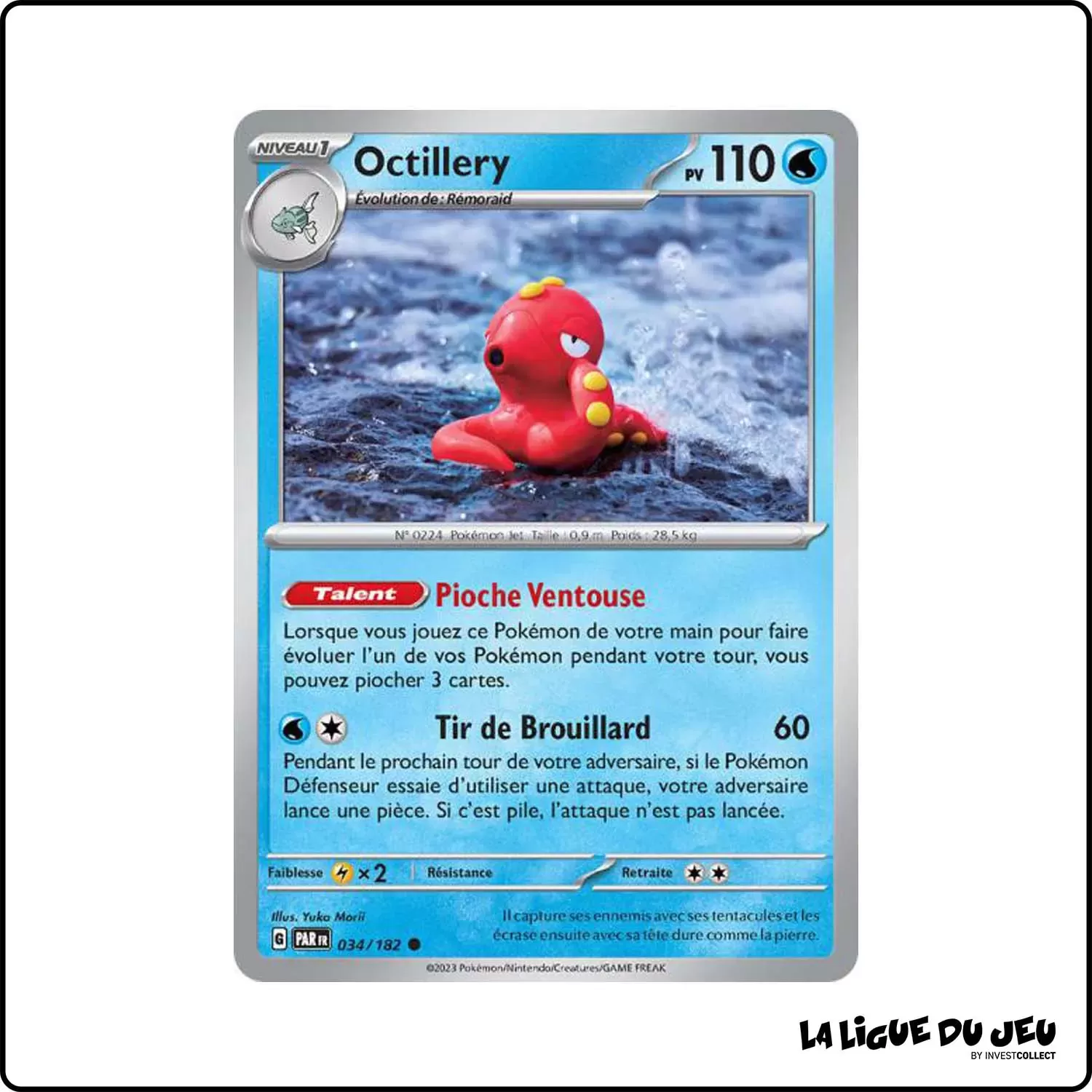 Commune - Pokemon - Faille Paradoxe - Octillery 34/182