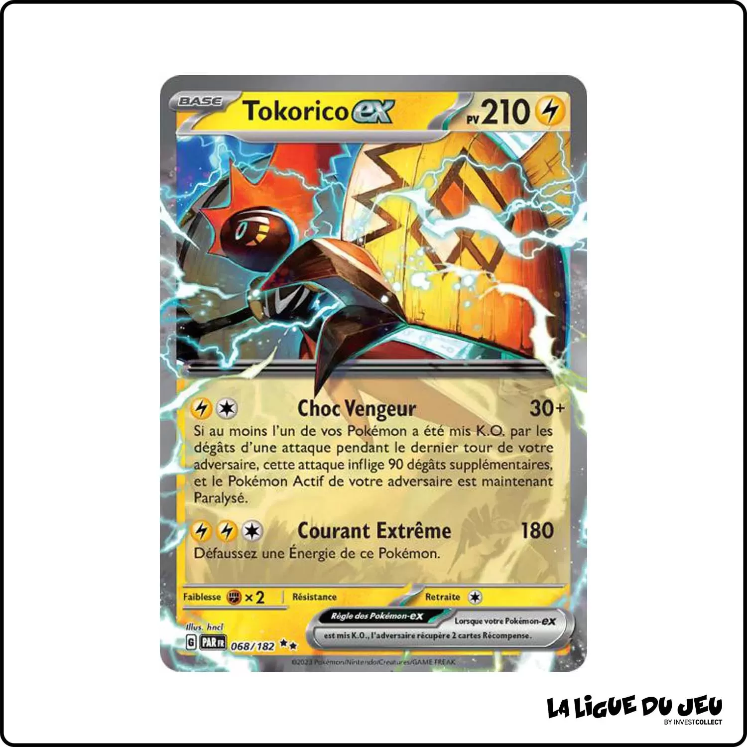 Secrete - Pokemon - Faille Paradoxe - Tokorico-ex 68/182