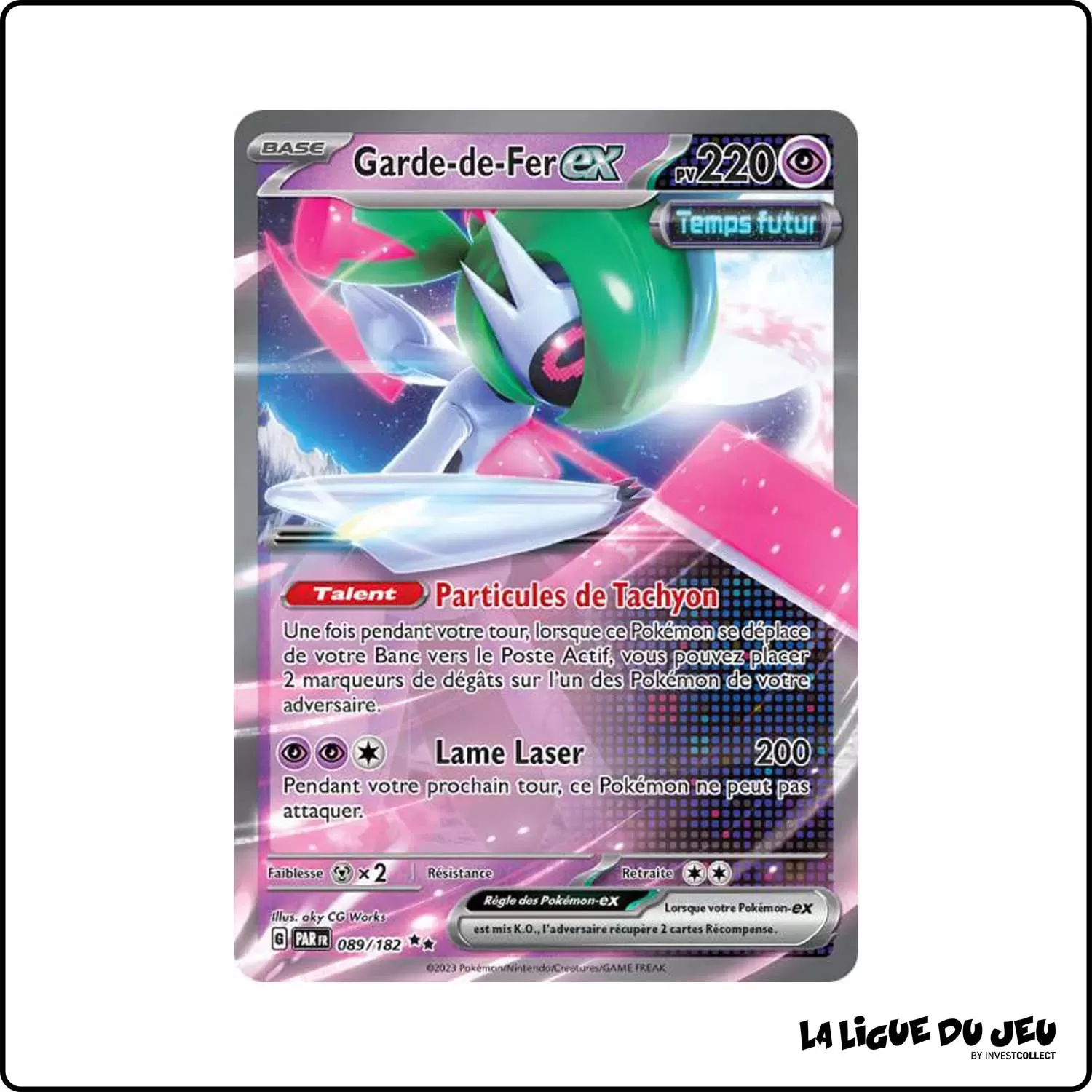 Secrete - Pokemon - Faille Paradoxe - Garde-de-Fer-ex 89/182