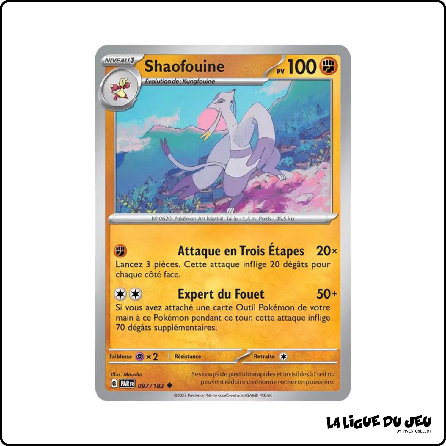 Peu commune - Pokemon - Faille Paradoxe - Shaofouine 97/182