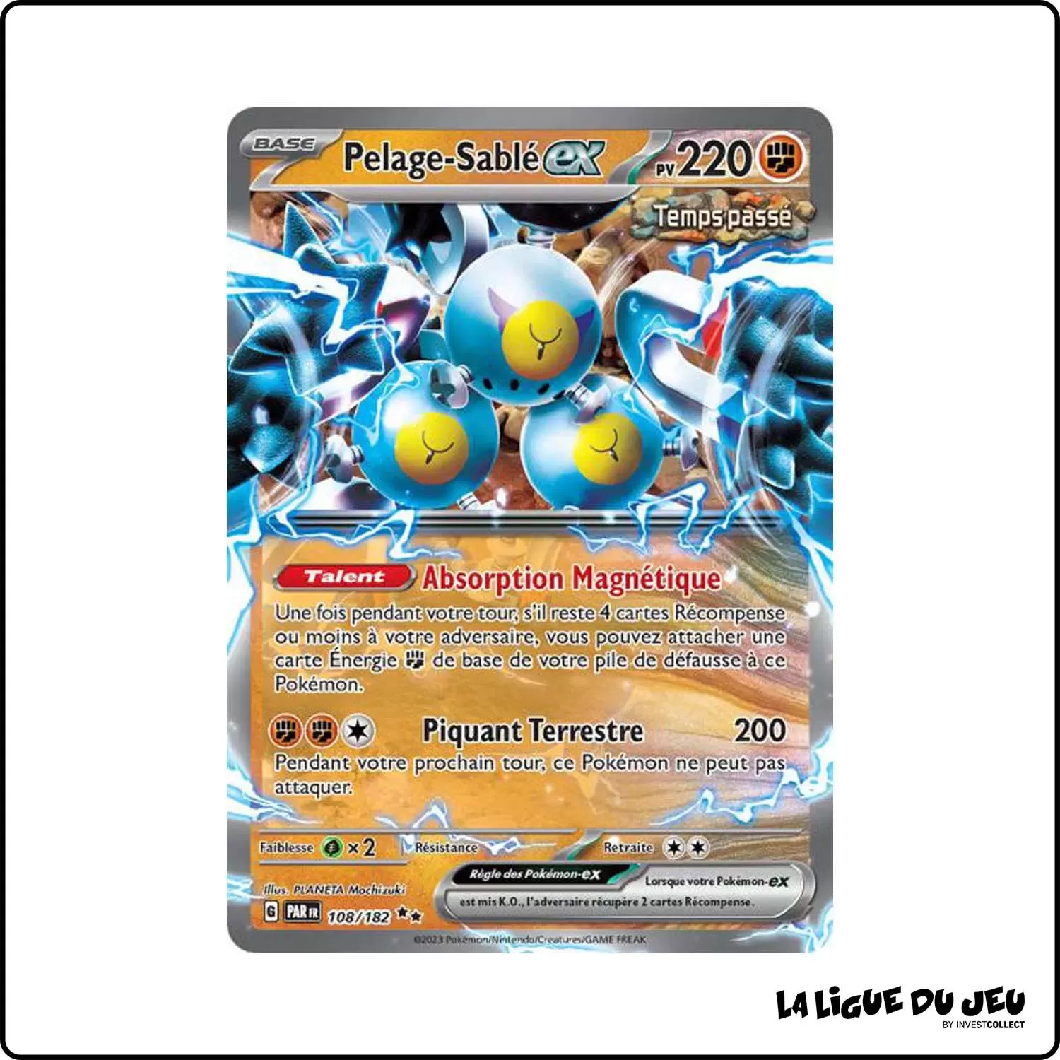 Secrete - Pokemon - Faille Paradoxe - Pelage-Sablé-ex 108/182