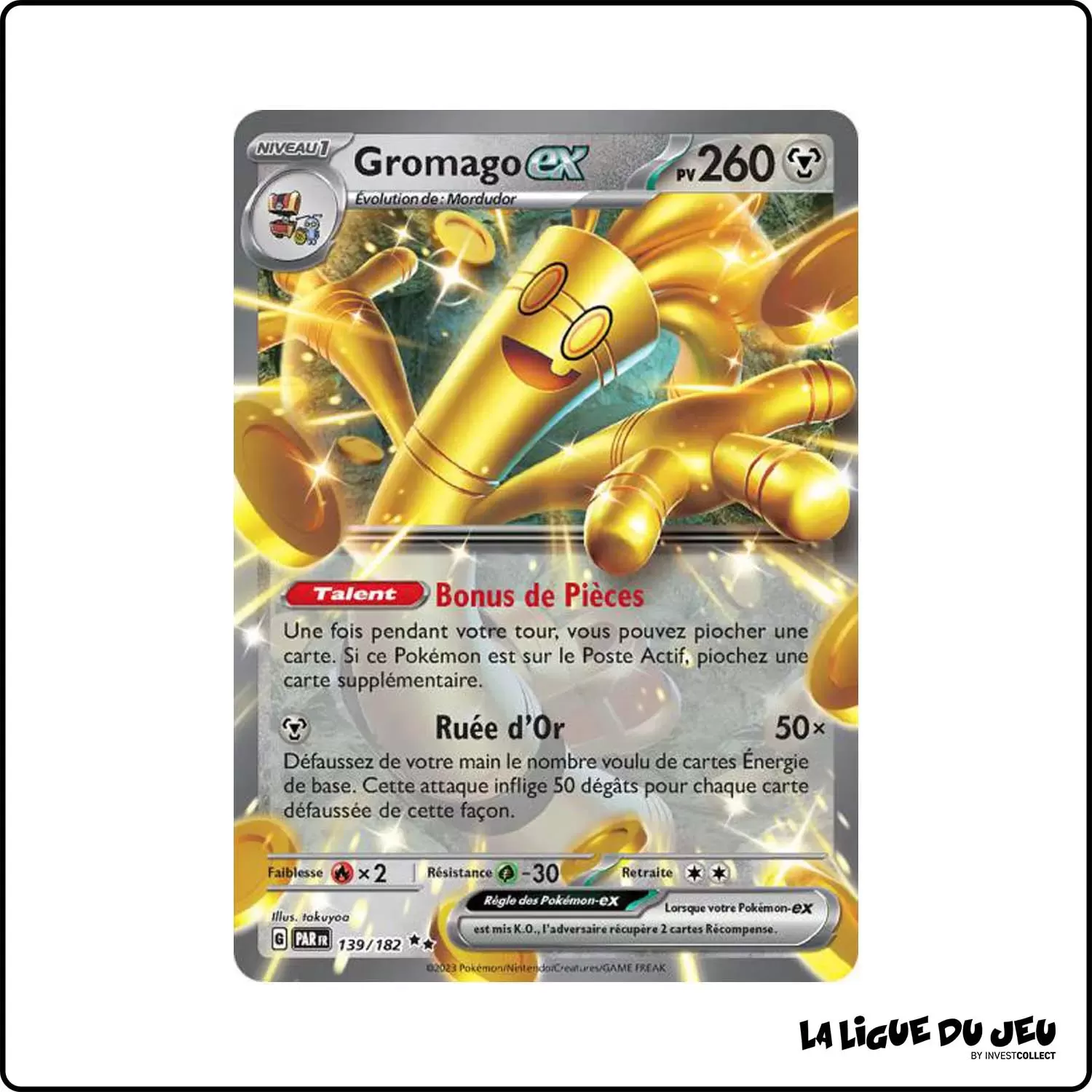 Secrete - Pokemon - Faille Paradoxe - Gromago-ex 139/182