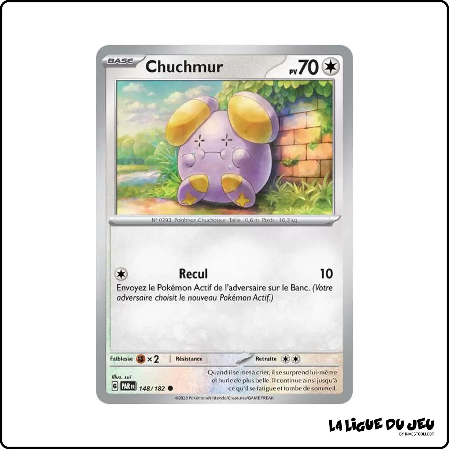 Commune - Pokemon - Faille Paradoxe - Chuchmur 148/182