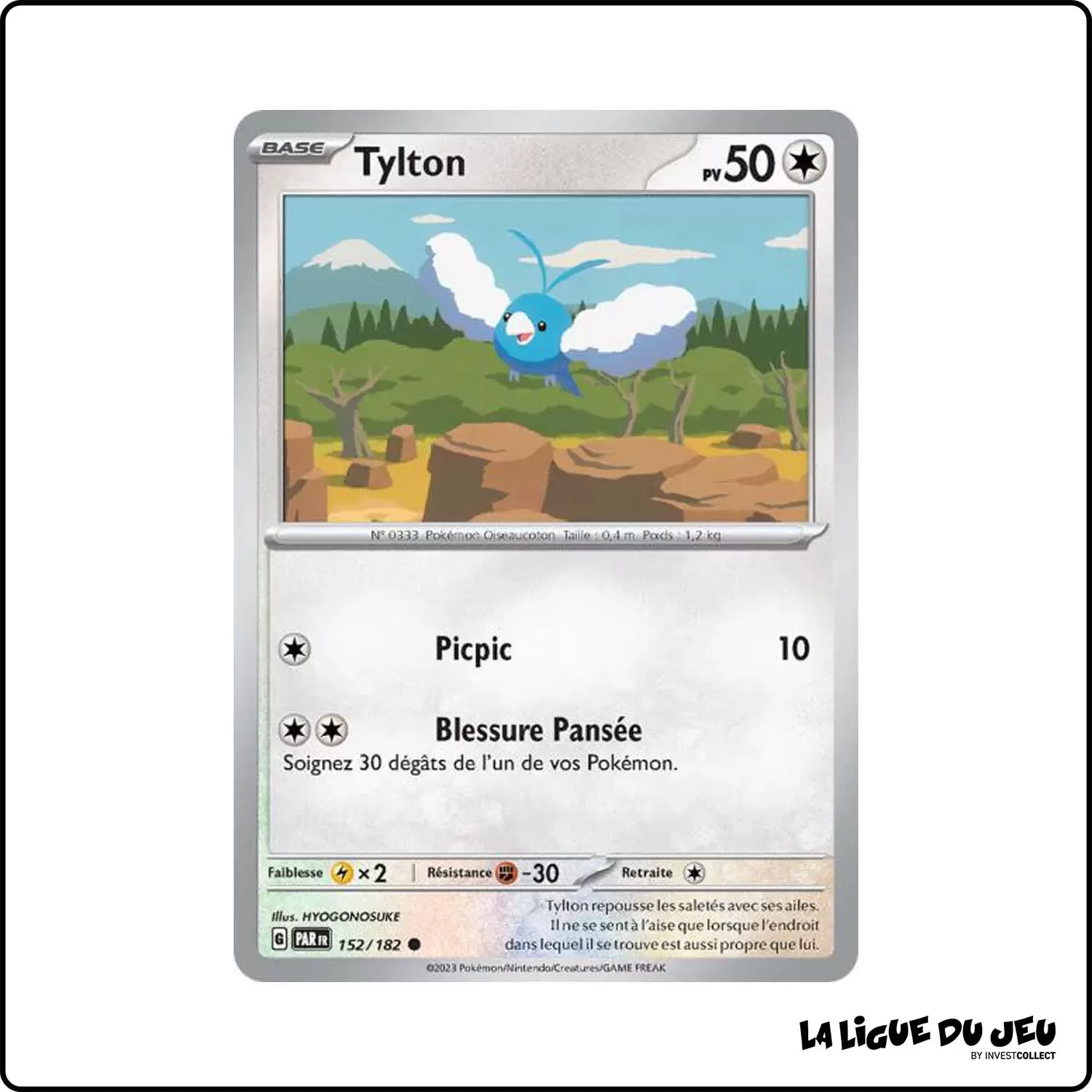 Commune - Pokemon - Faille Paradoxe - Tylton 152/182