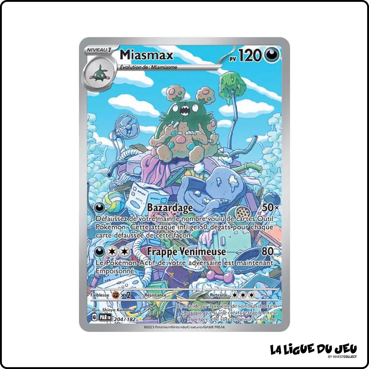 IR - Pokemon - Faille Paradoxe - Miasmax 204/182