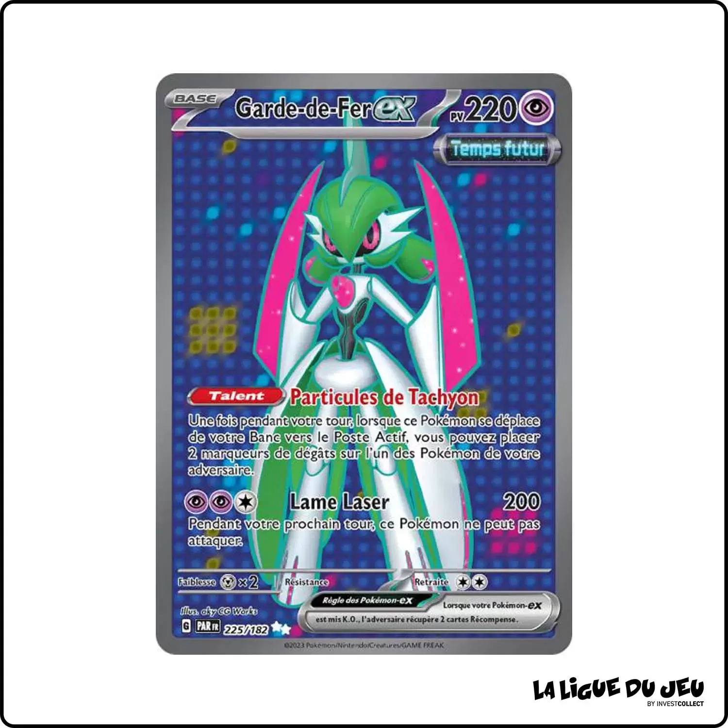 Ultra - Pokemon - Faille Paradoxe - Garde-de-Fer-ex 225/182