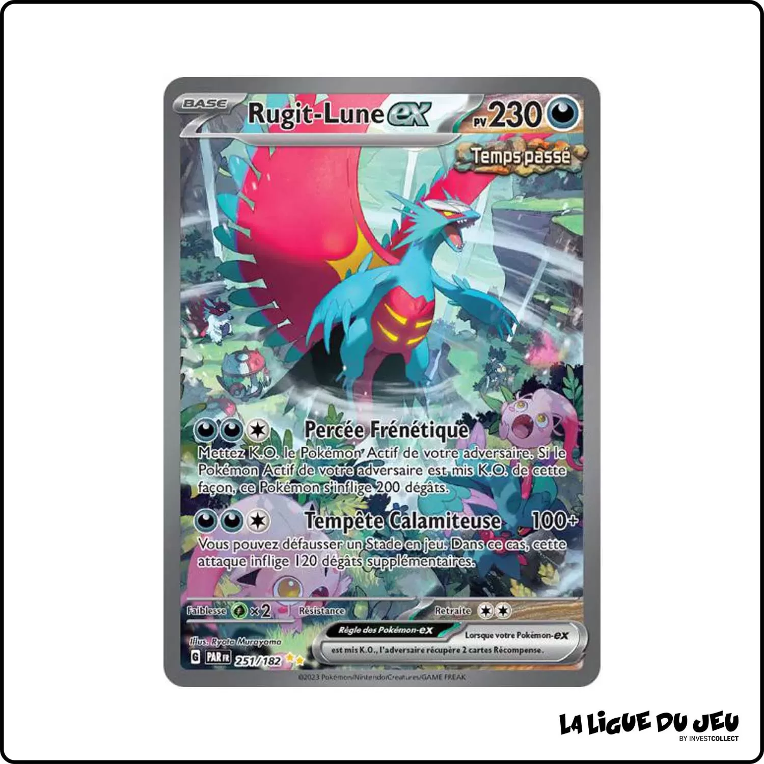 ISR - Pokemon - Faille Paradoxe - Rugit-Lune-ex 251/182