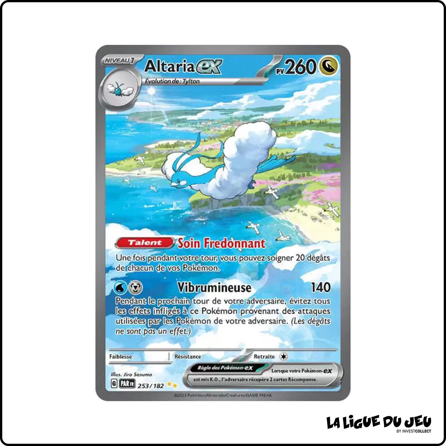 ISR - Pokemon - Faille Paradoxe - Altaria-ex 253/182