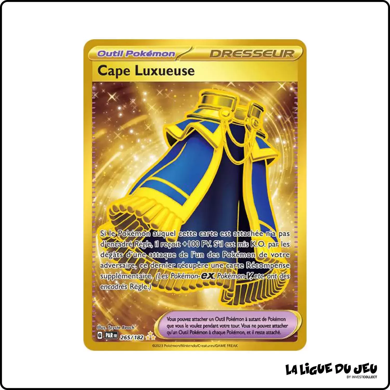 Secrete - Pokemon - Faille Paradoxe - Cape Luxueuse 265/182