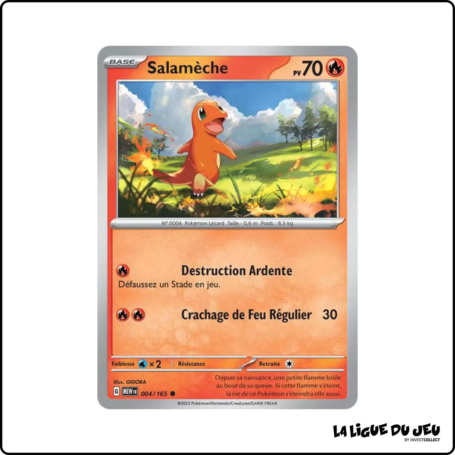 Commune - Pokemon - 151 - Salamèche 4/165