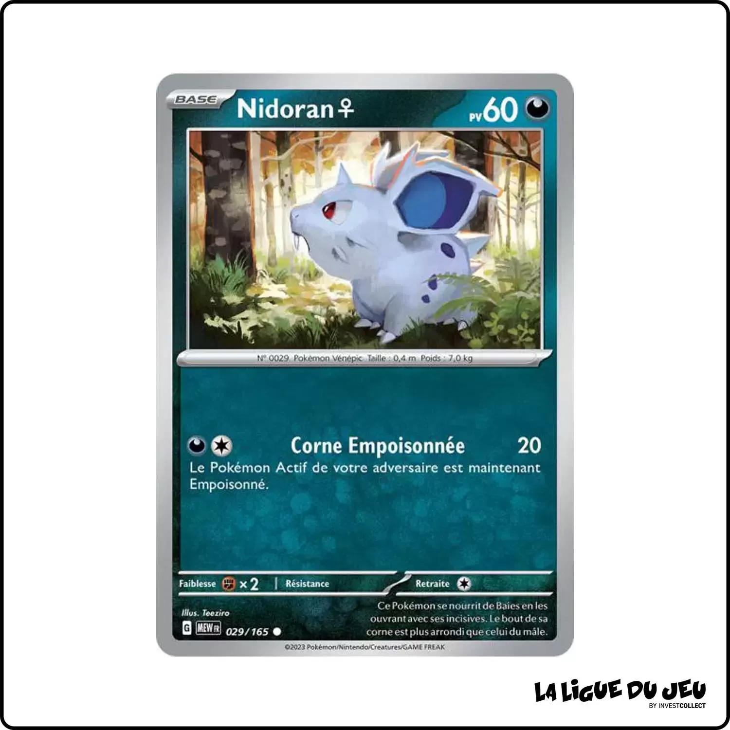 Commune - Pokemon - 151 - Nidoran♀ 29/165