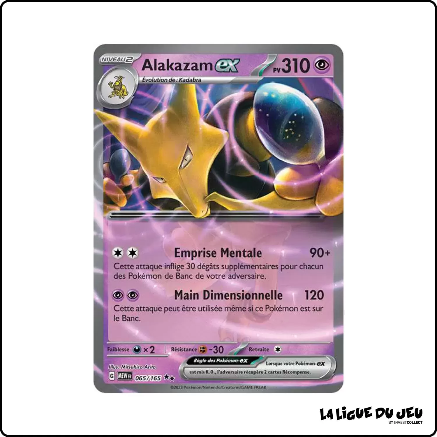 Secrete - Pokemon - 151 - Alakazam-ex 65/165