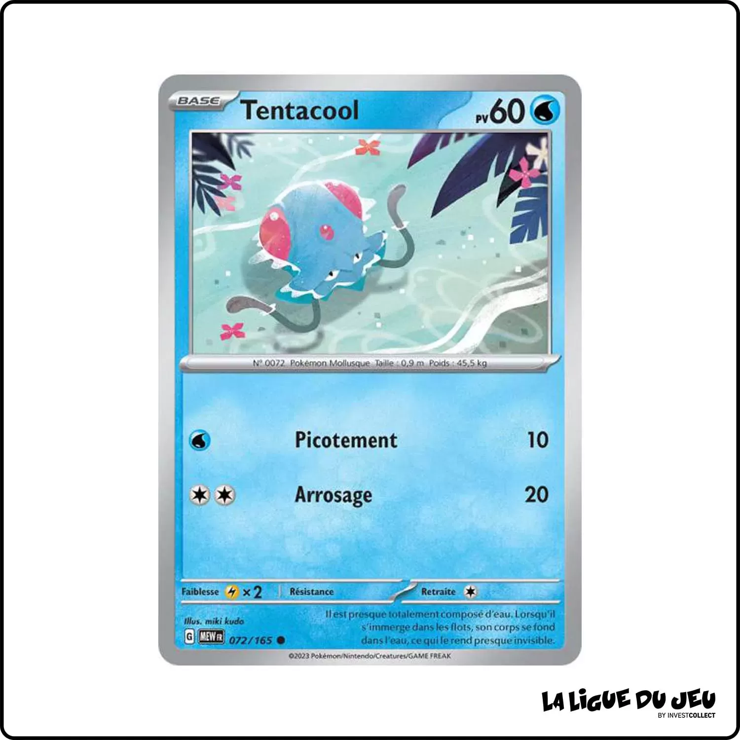 Commune - Pokemon - 151 - Tentacool 72/165