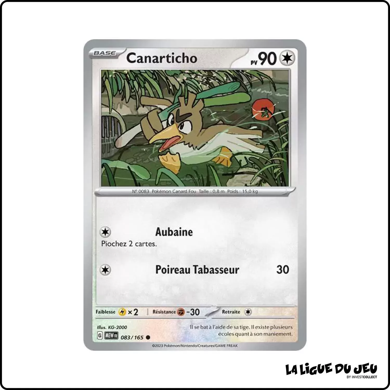 Commune - Pokemon - 151 - Canarticho 83/165