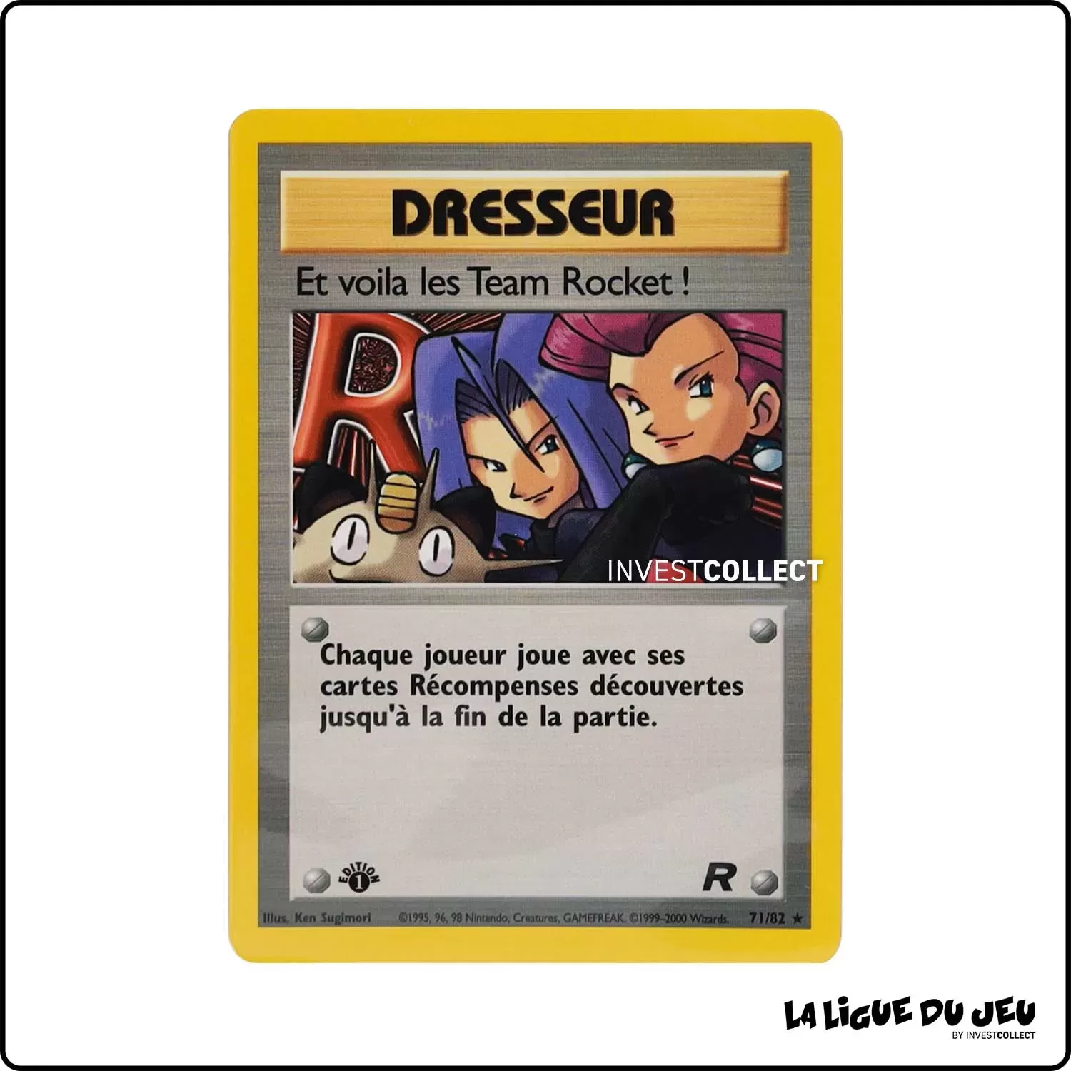 Rare - Pokemon - Team Rocket - Et voila les Team Rocket ! 71/82 Wizards - 1