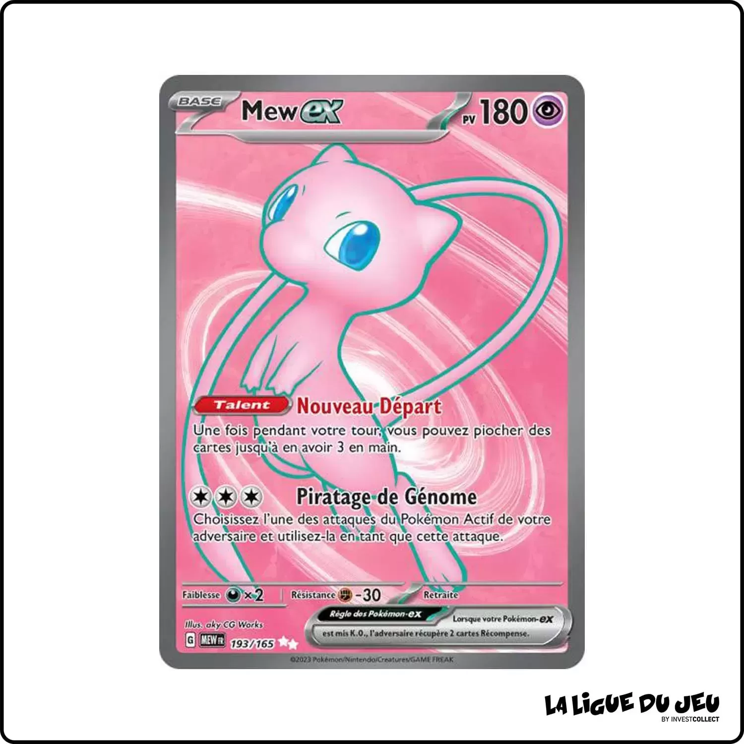 Ultra - Pokemon - 151 - Mew-ex 193/165