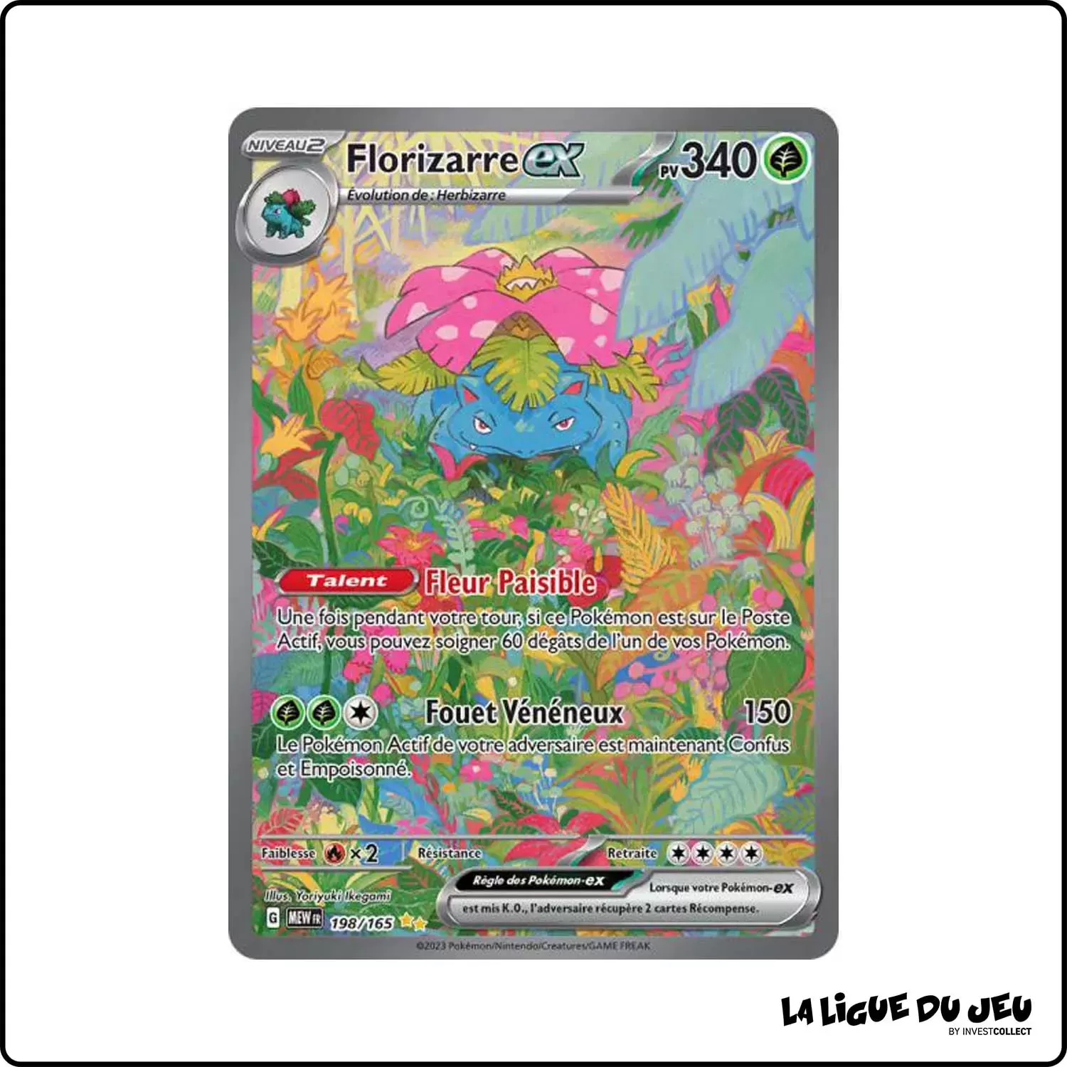 ISR - Pokemon - 151 - Florizarre-ex 198/165