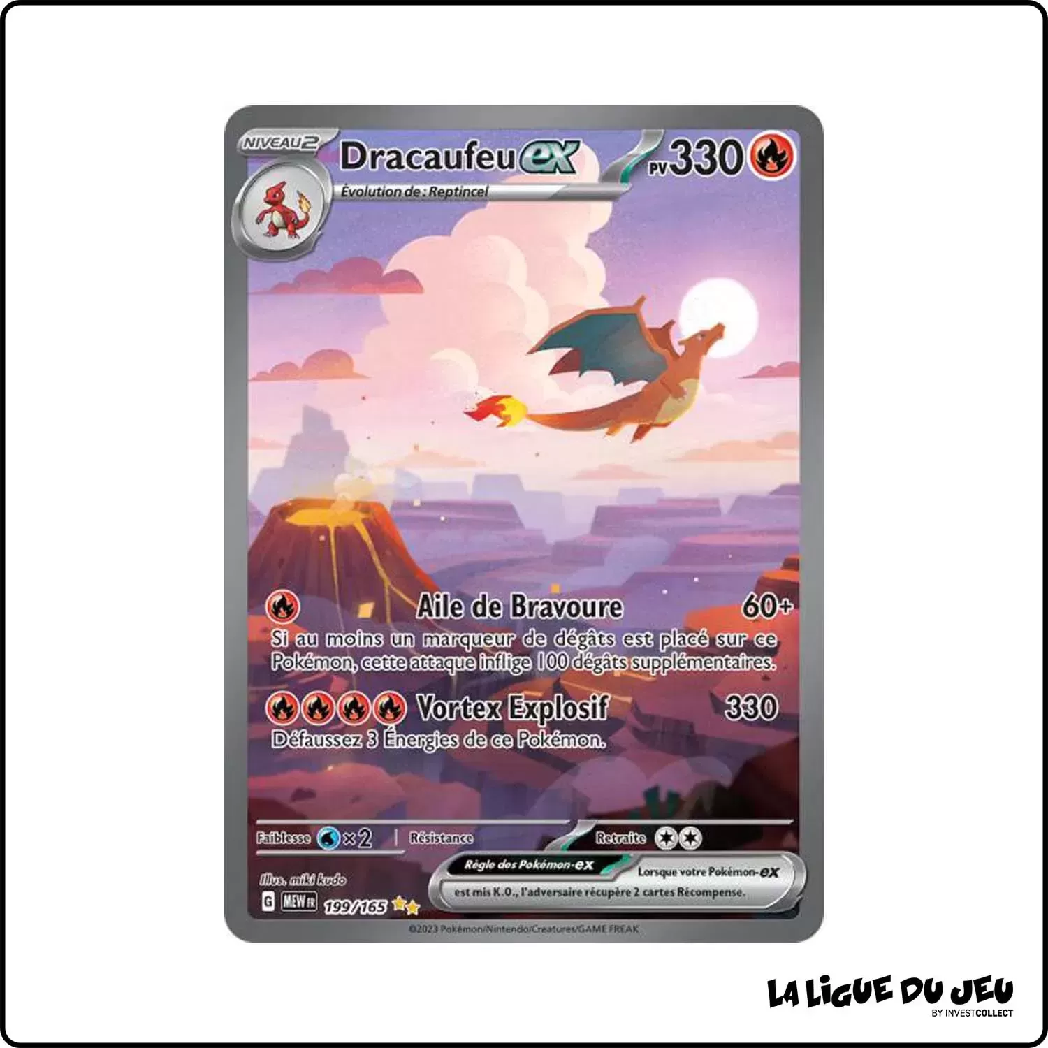 ISR - Pokemon - 151 - Dracaufeu-ex 199/165