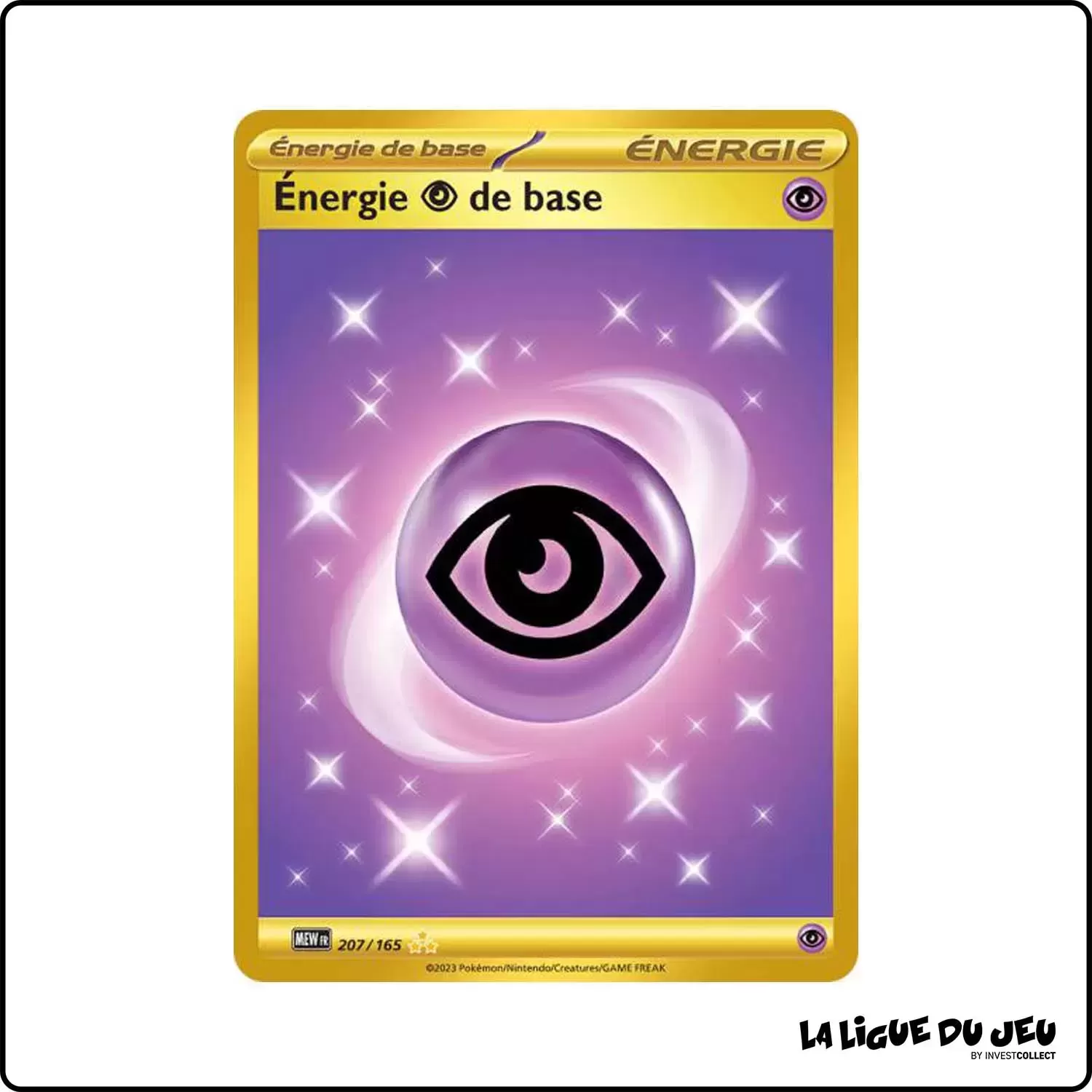 Secrete - Pokemon - 151 - Énergie Psy de base 207/165