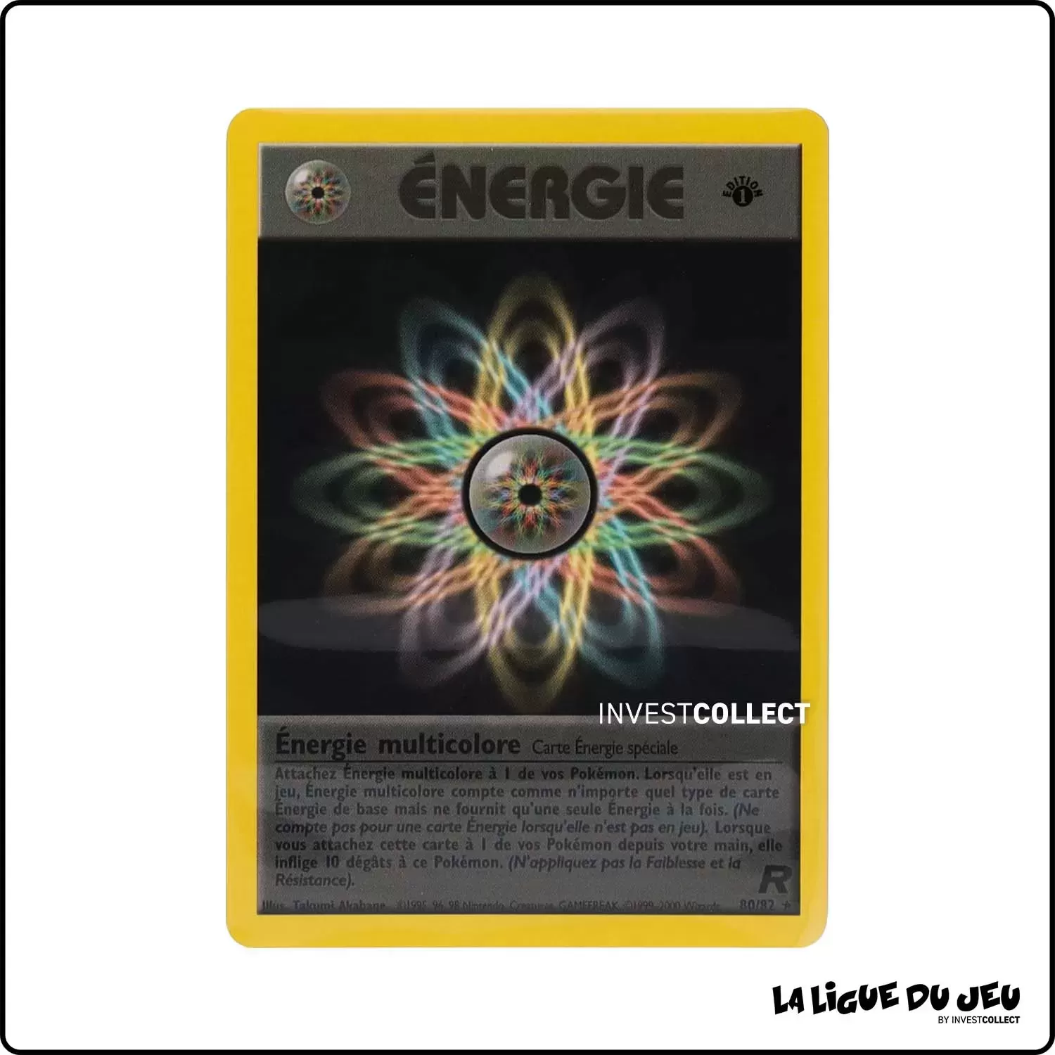 Rare - Pokemon - Team Rocket - Énergie multicolore 80/82 Wizards - 1