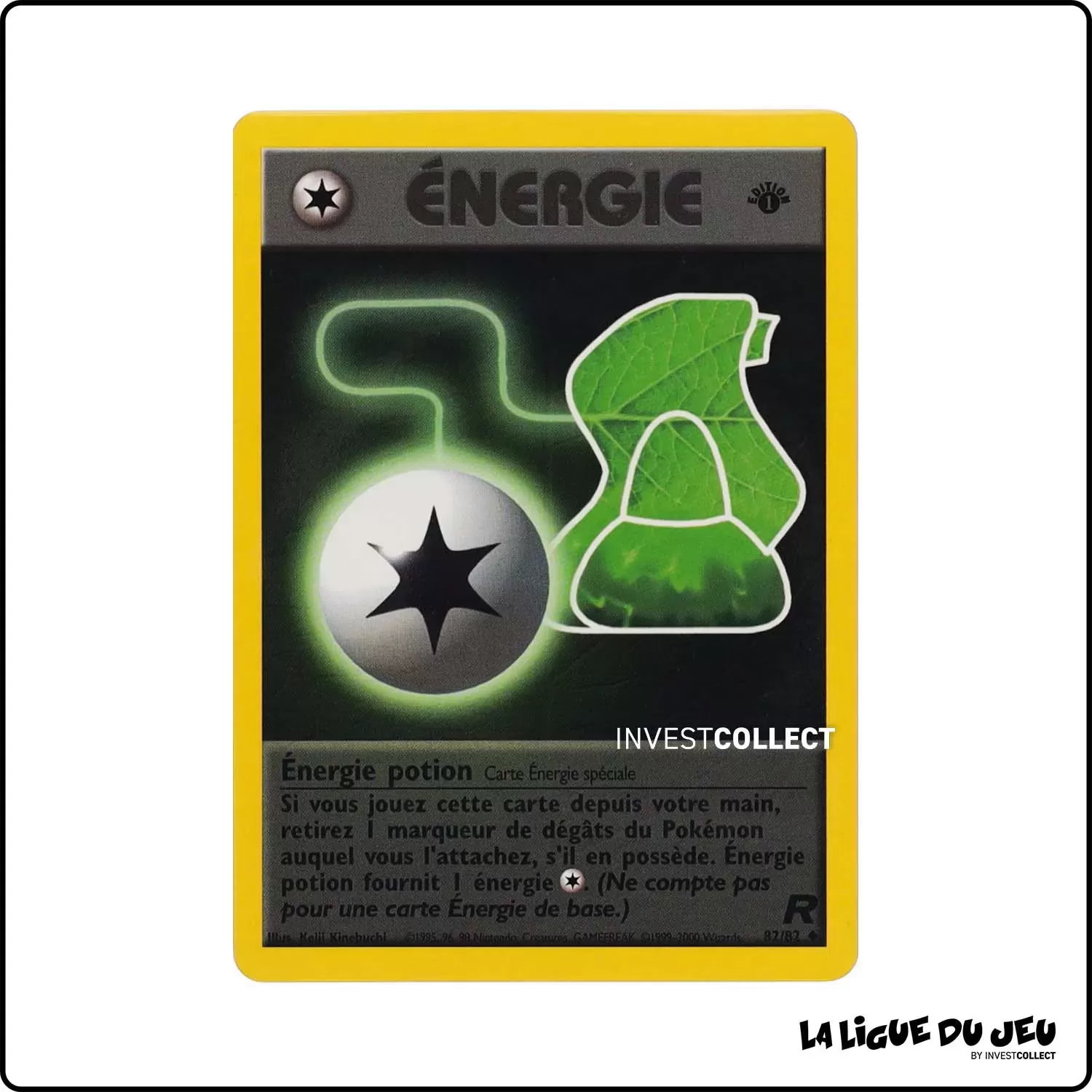 Peu commune - Pokemon - Team Rocket - Énergie potion 82/82 Wizards - 1