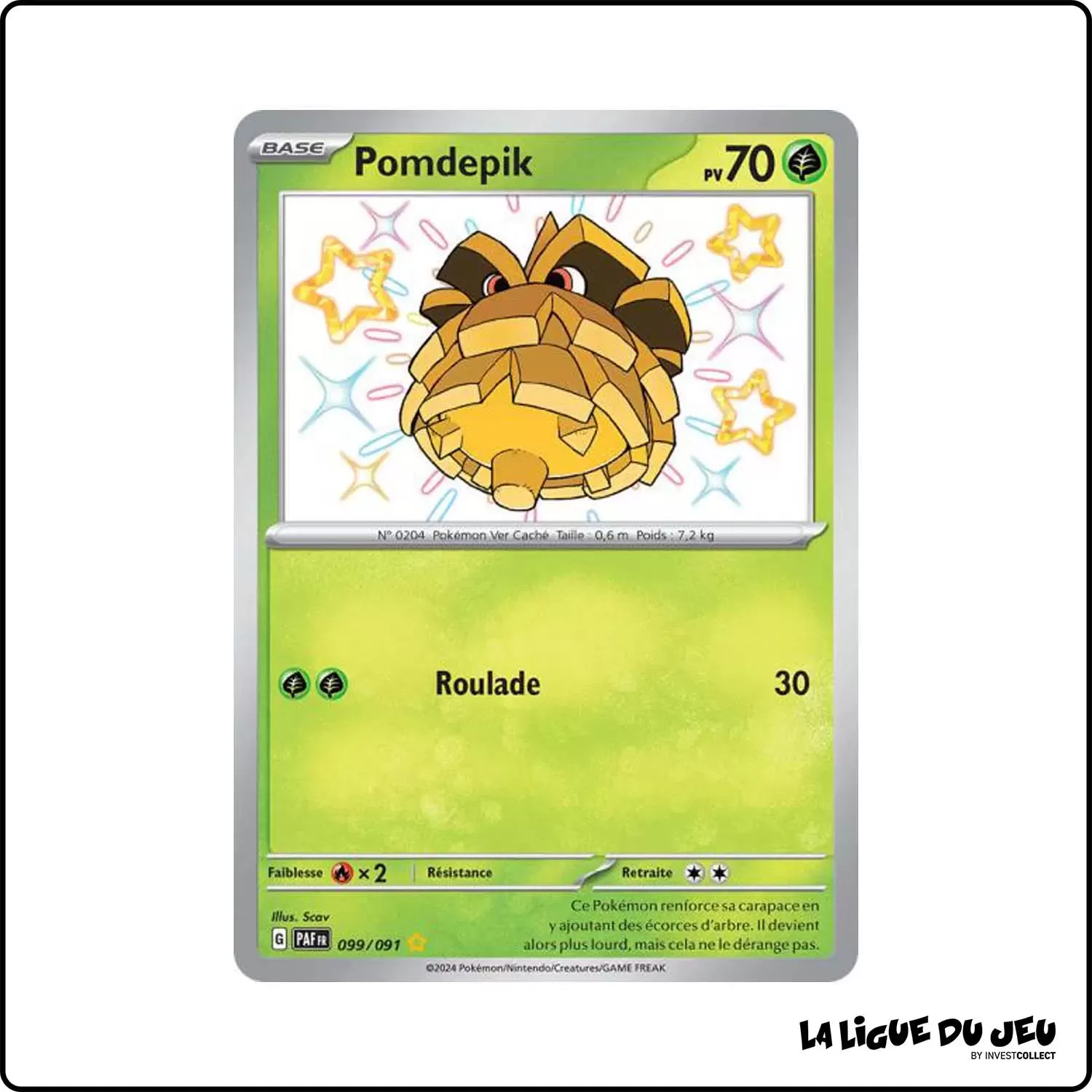 Ultra - Pokemon - Destinées de Paldea - Pomdepik 99/91