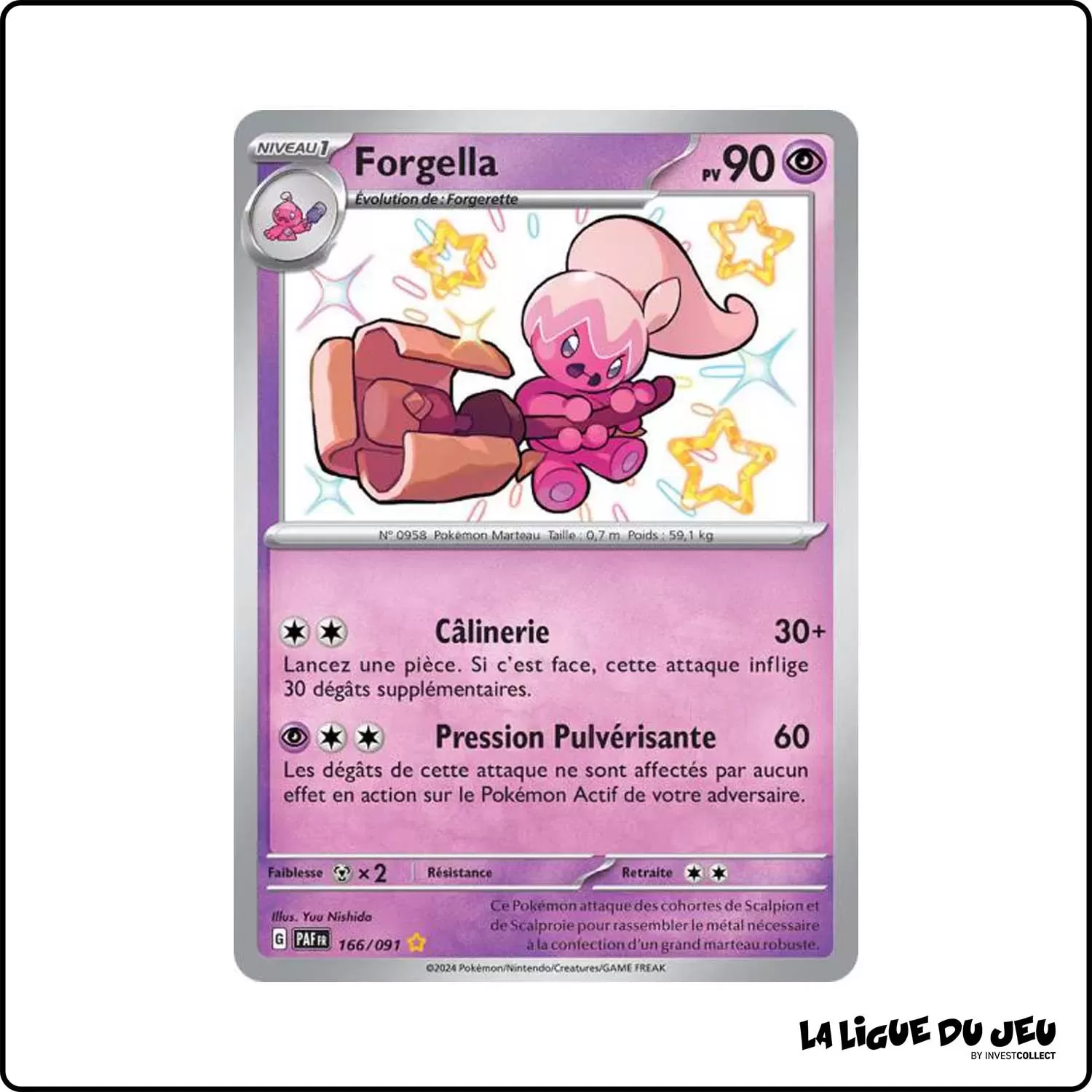 Ultra - Pokemon - Destinées de Paldea - Forgella 166/91