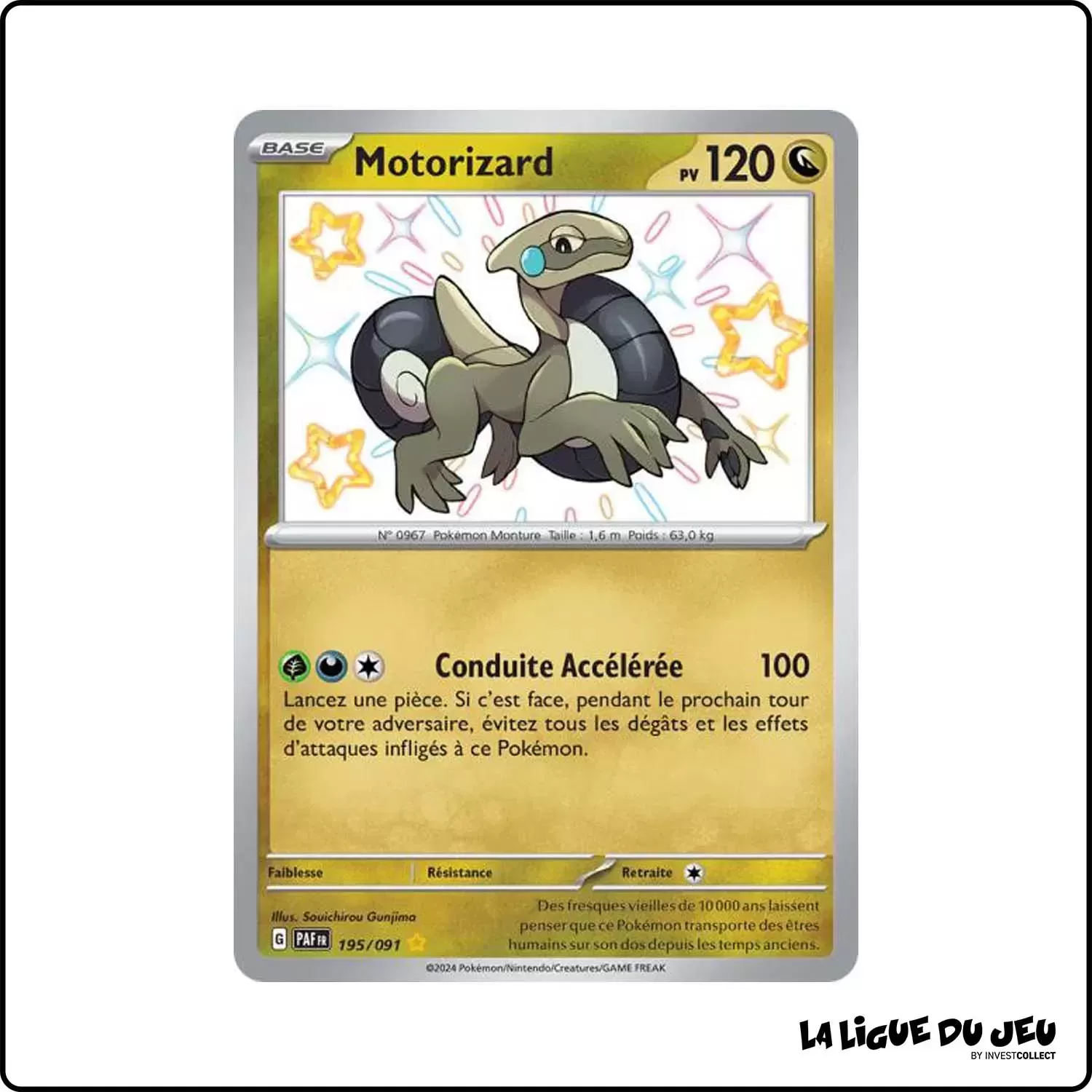 Ultra - Pokemon - Destinées de Paldea - Motorizard 195/91