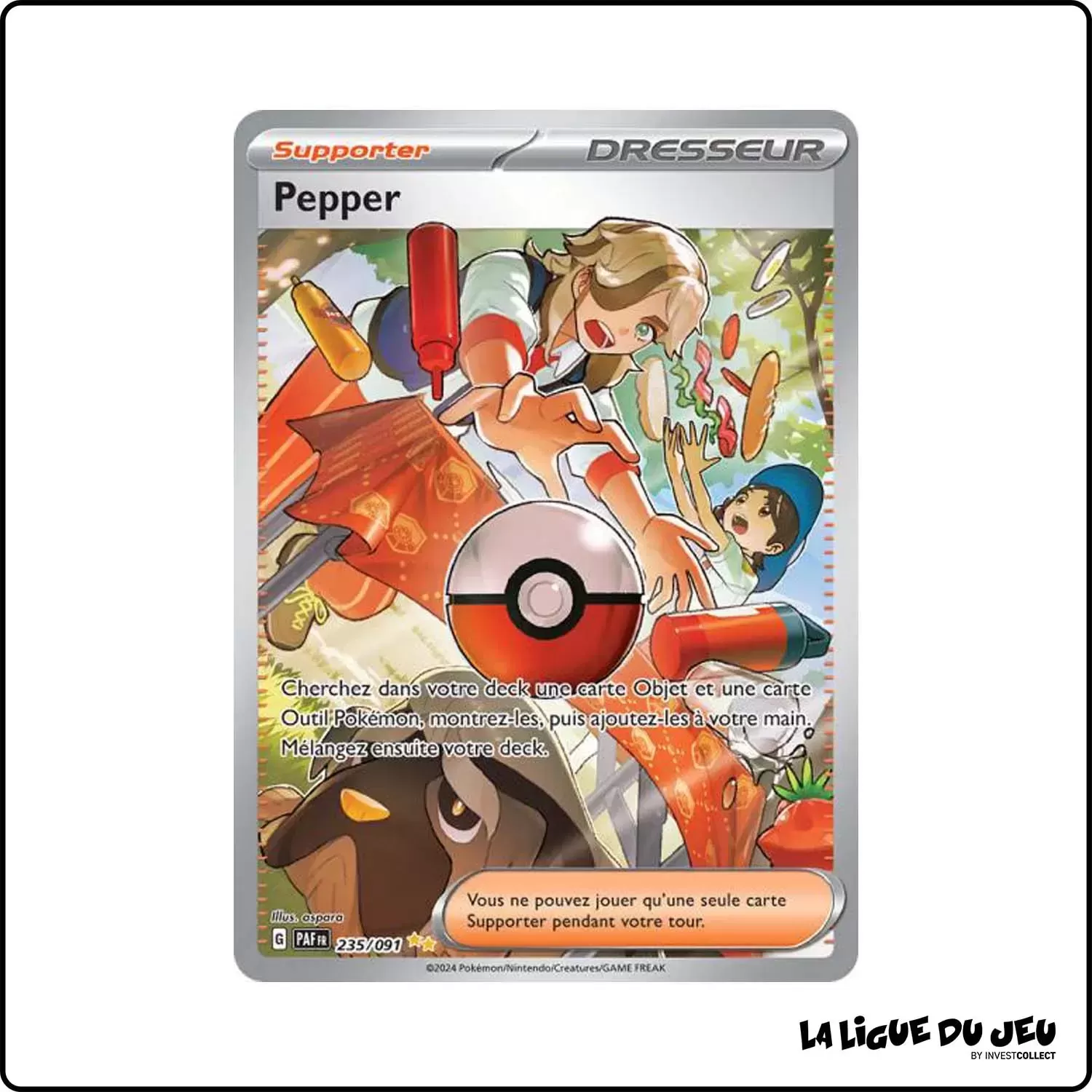 ISR - Pokemon - Destinées de Paldea - Pepper 235/91