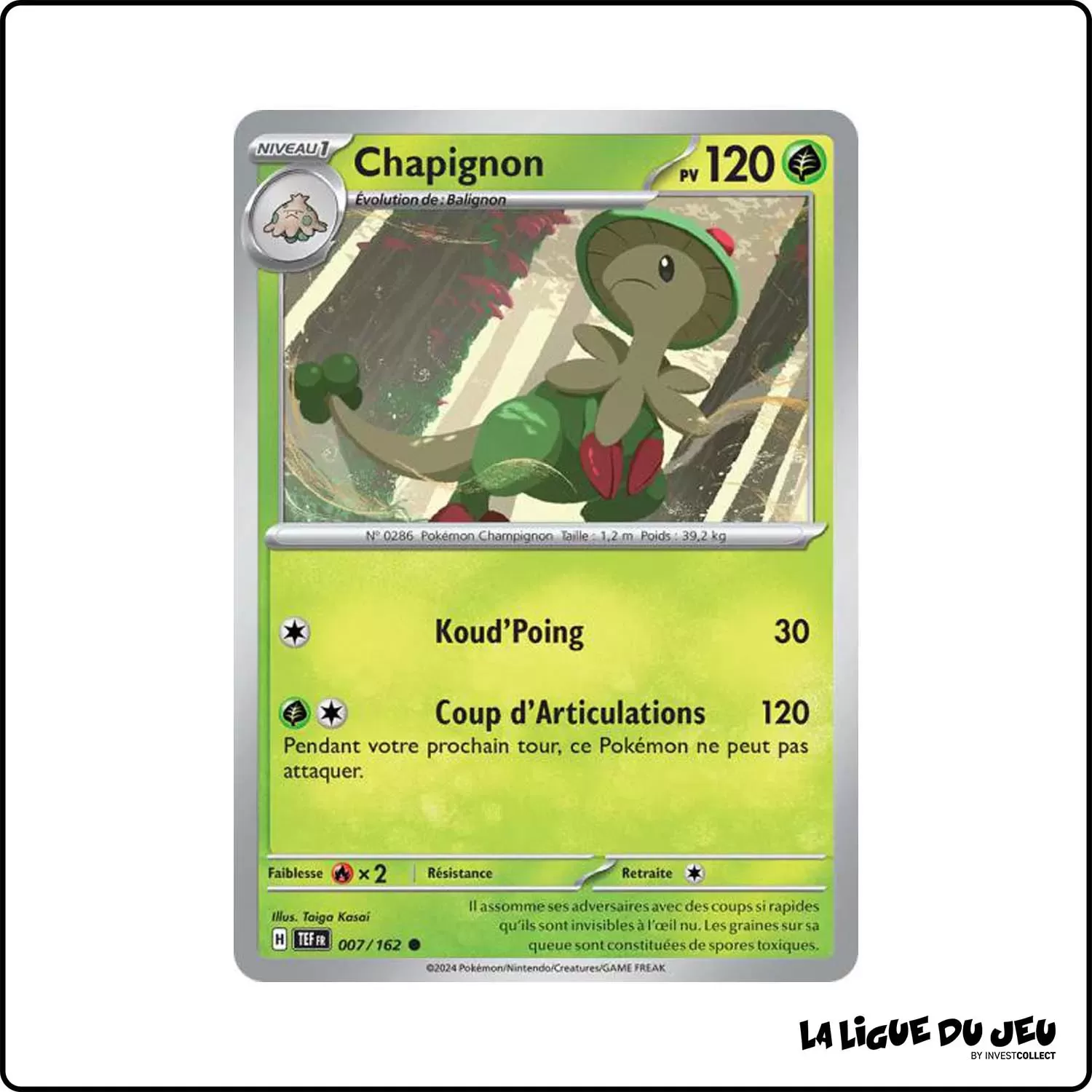 Commune - Pokemon - Forces Temporelles - Chapignon 7/162