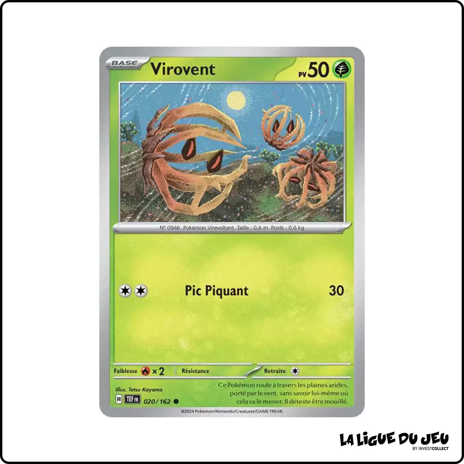 Commune - Pokemon - Forces Temporelles - Virovent 20/162