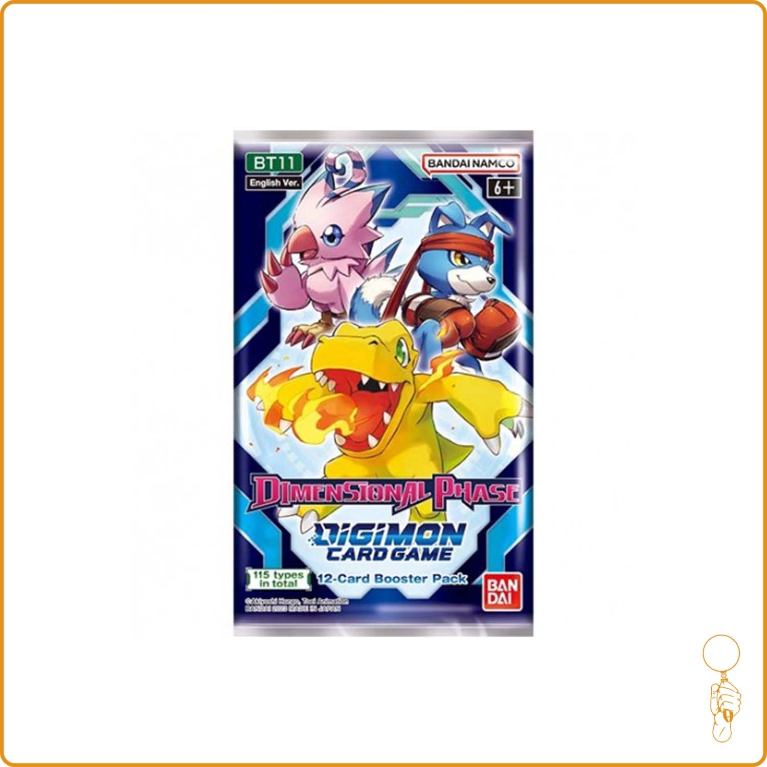 Booster - Digimon Card Game - Dimensional Phaser - BT11 - Scellé - Anglais Bandai - 1