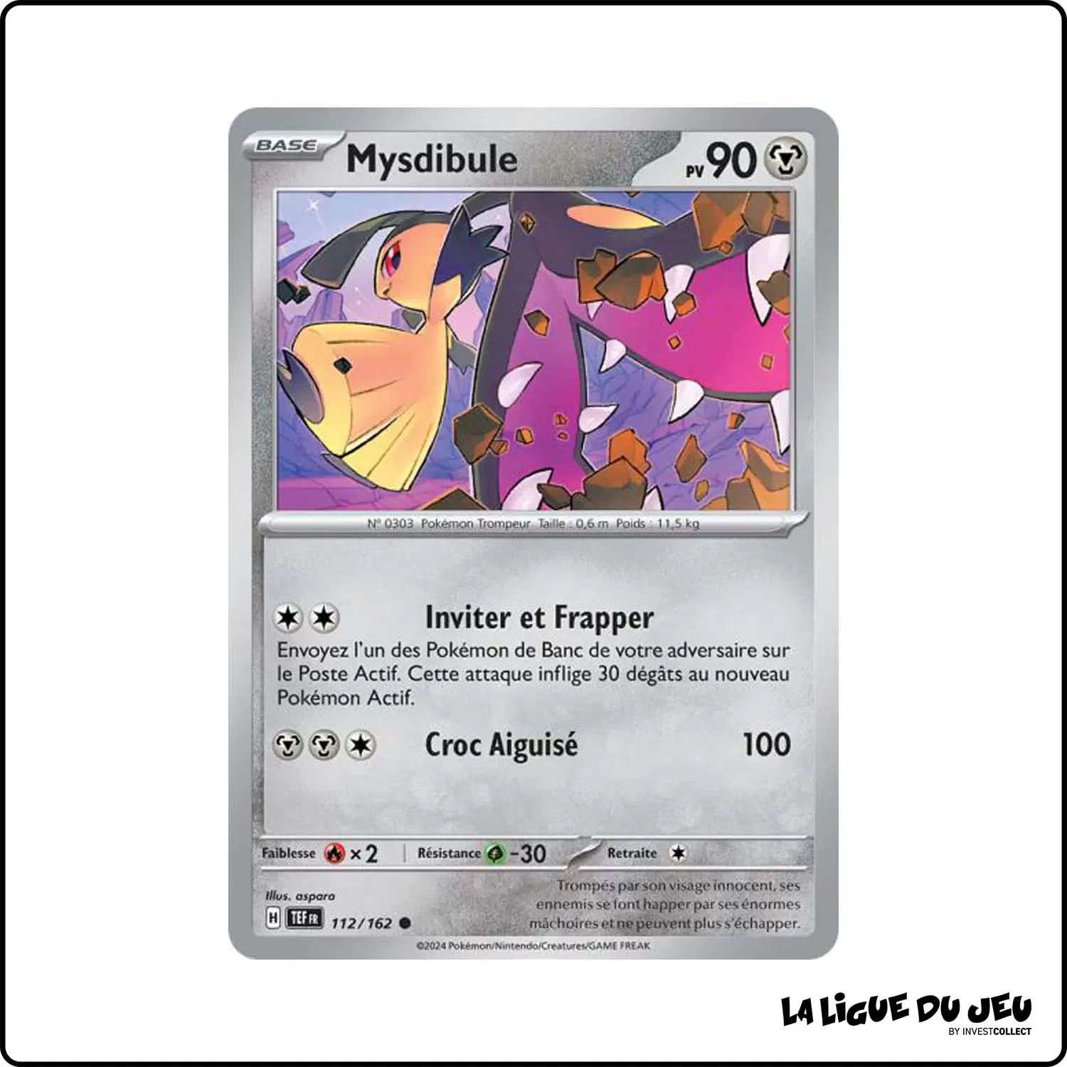 Commune - Pokemon - Forces Temporelles - Mysdibule 112/162