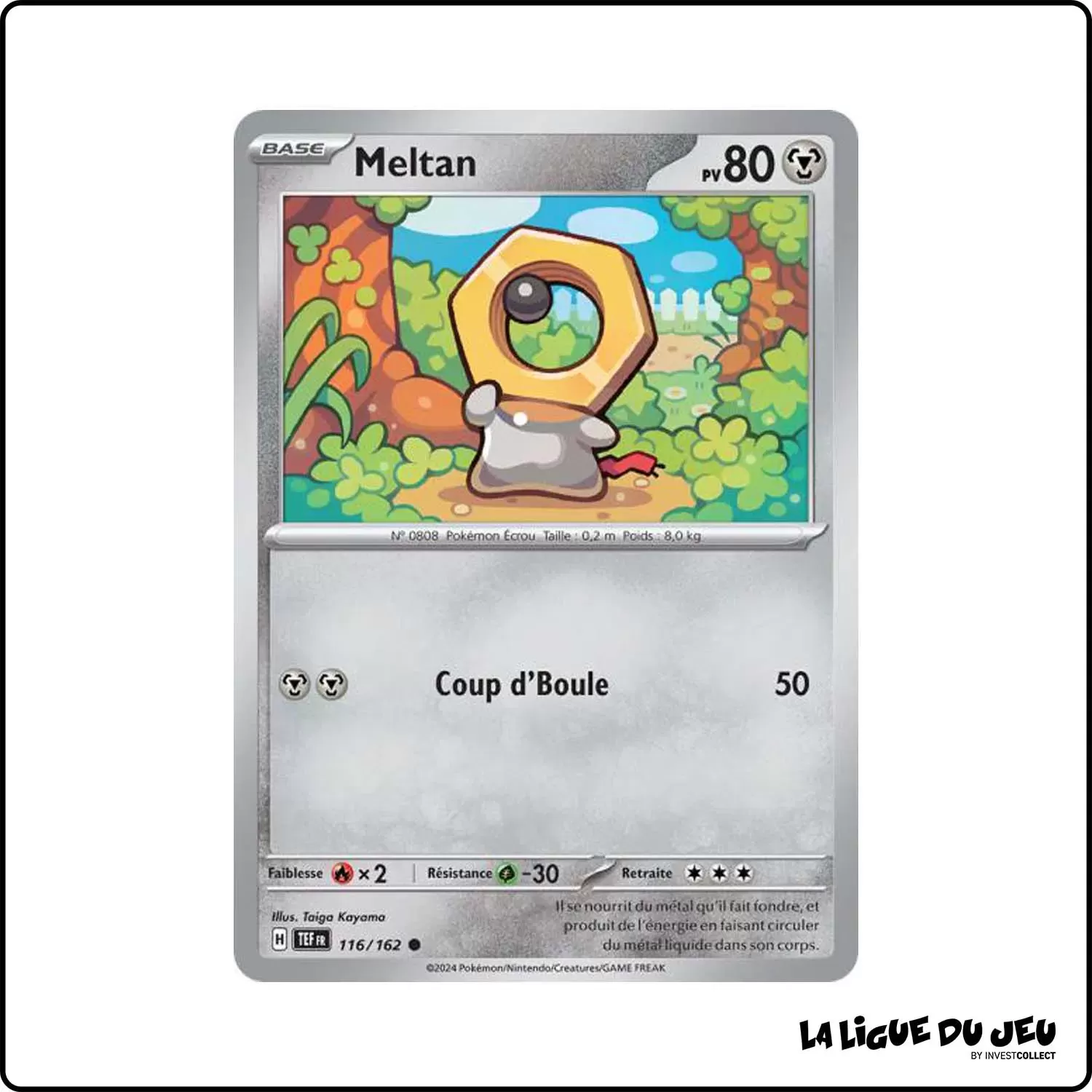 Commune - Pokemon - Forces Temporelles - Meltan 116/162