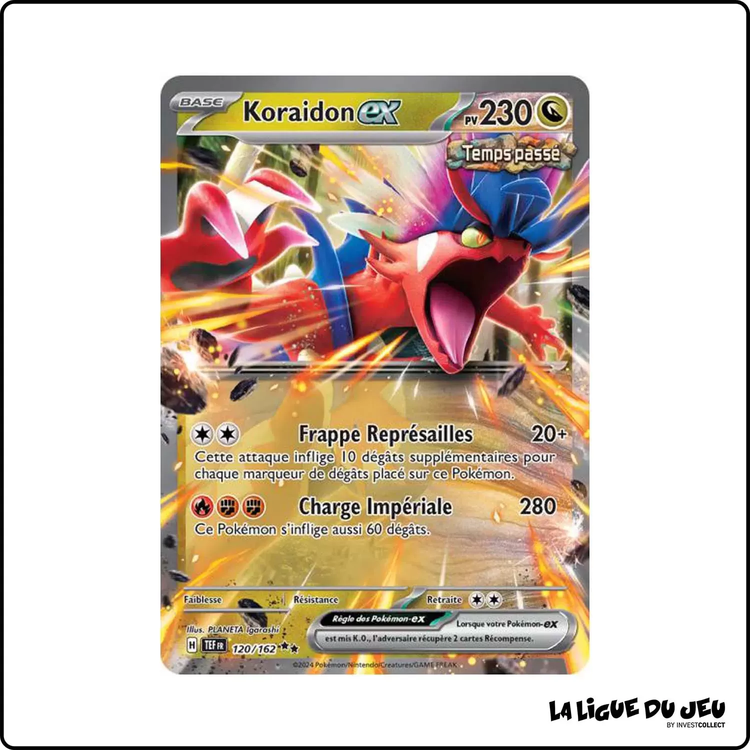 Secrete - Pokemon - Forces Temporelles - Koraidon-ex 120/162