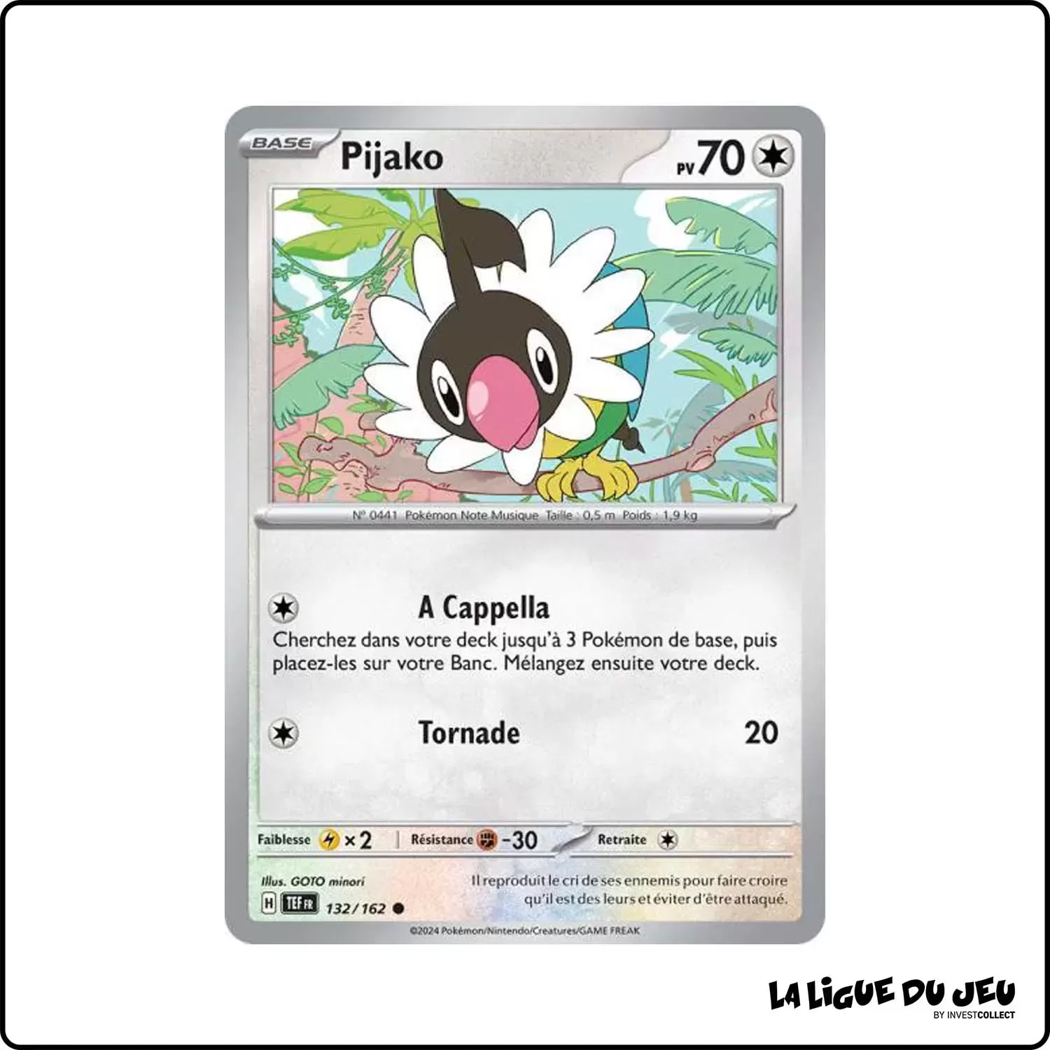 Commune - Pokemon - Forces Temporelles - Pijako 132/162