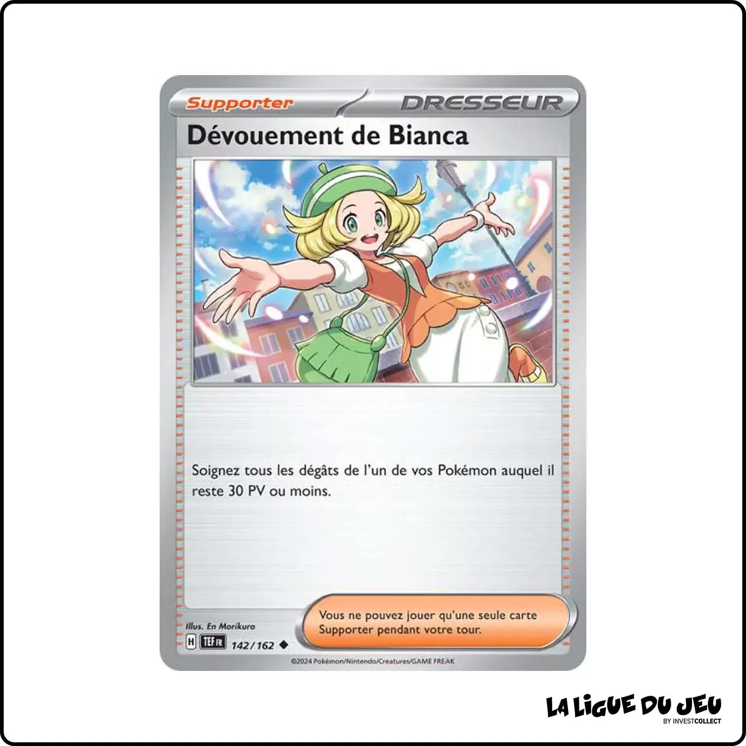 Peu commune - Pokemon - Forces Temporelles - Dévouement de Bianca 142/162