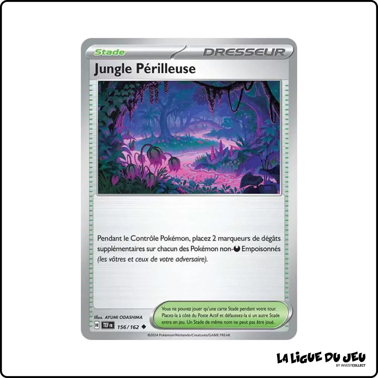 Peu commune - Pokemon - Forces Temporelles - Jungle Périlleuse 156/162