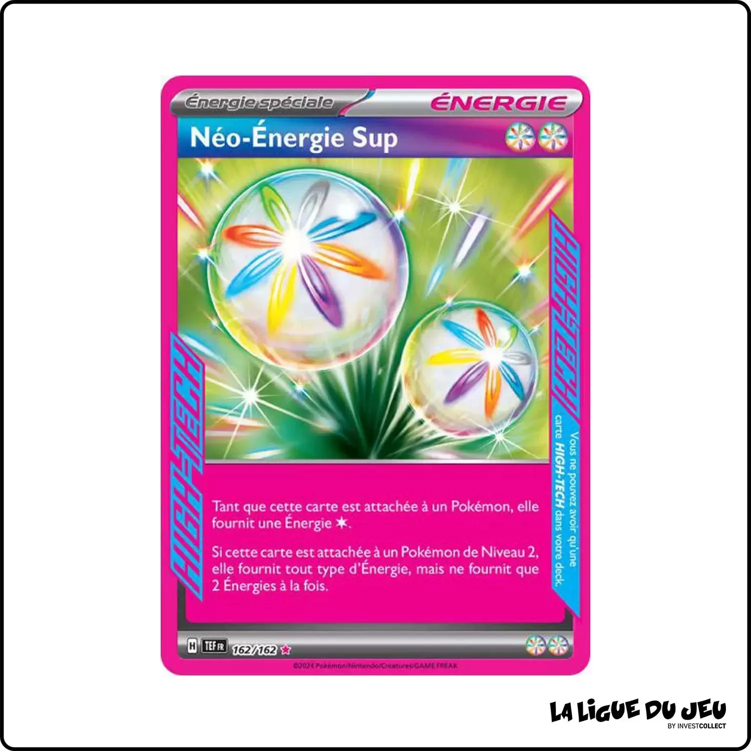 High-Tech - Pokemon - Forces Temporelles - Néo-Énergie Sup 162/162 Pokemon Company - 1